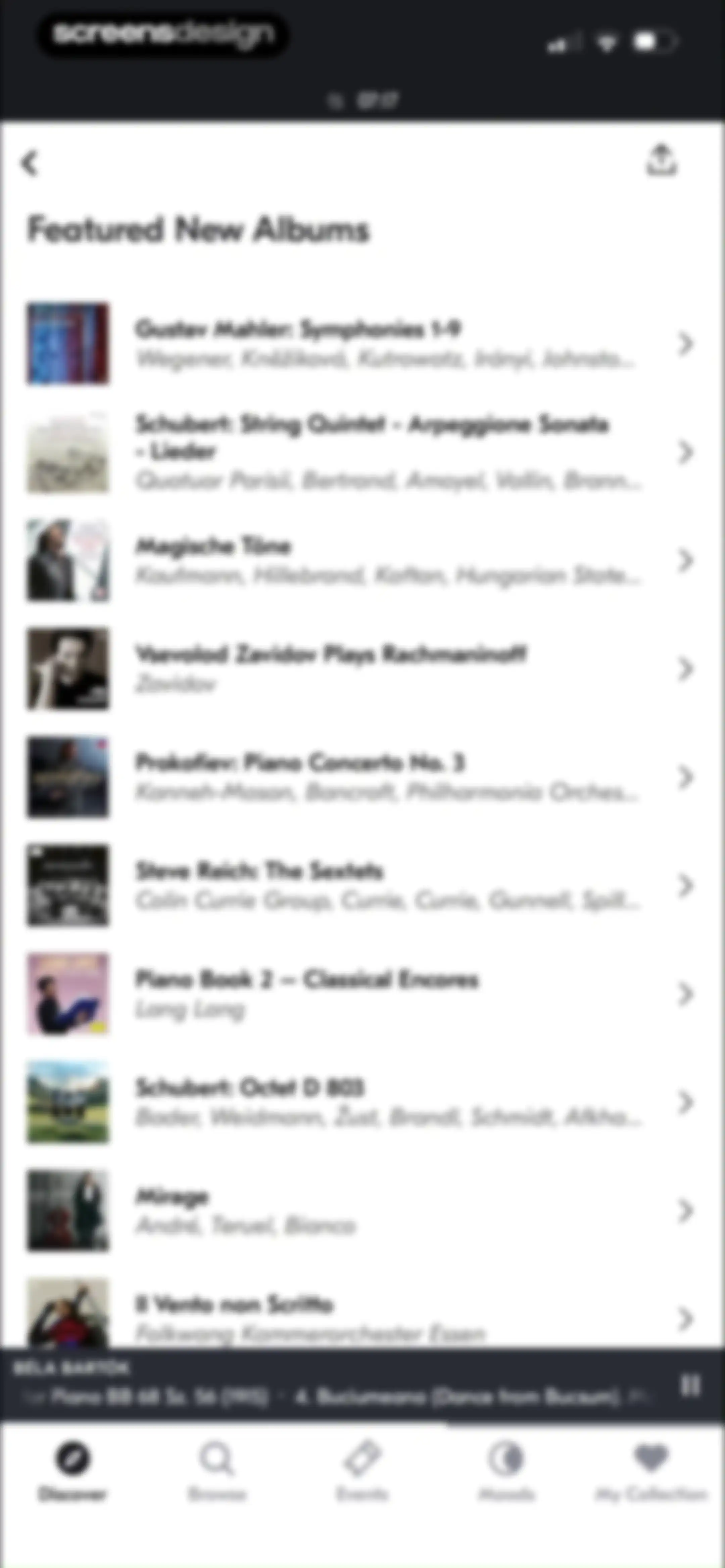 IDAGIO Stream Classical Music screen 66