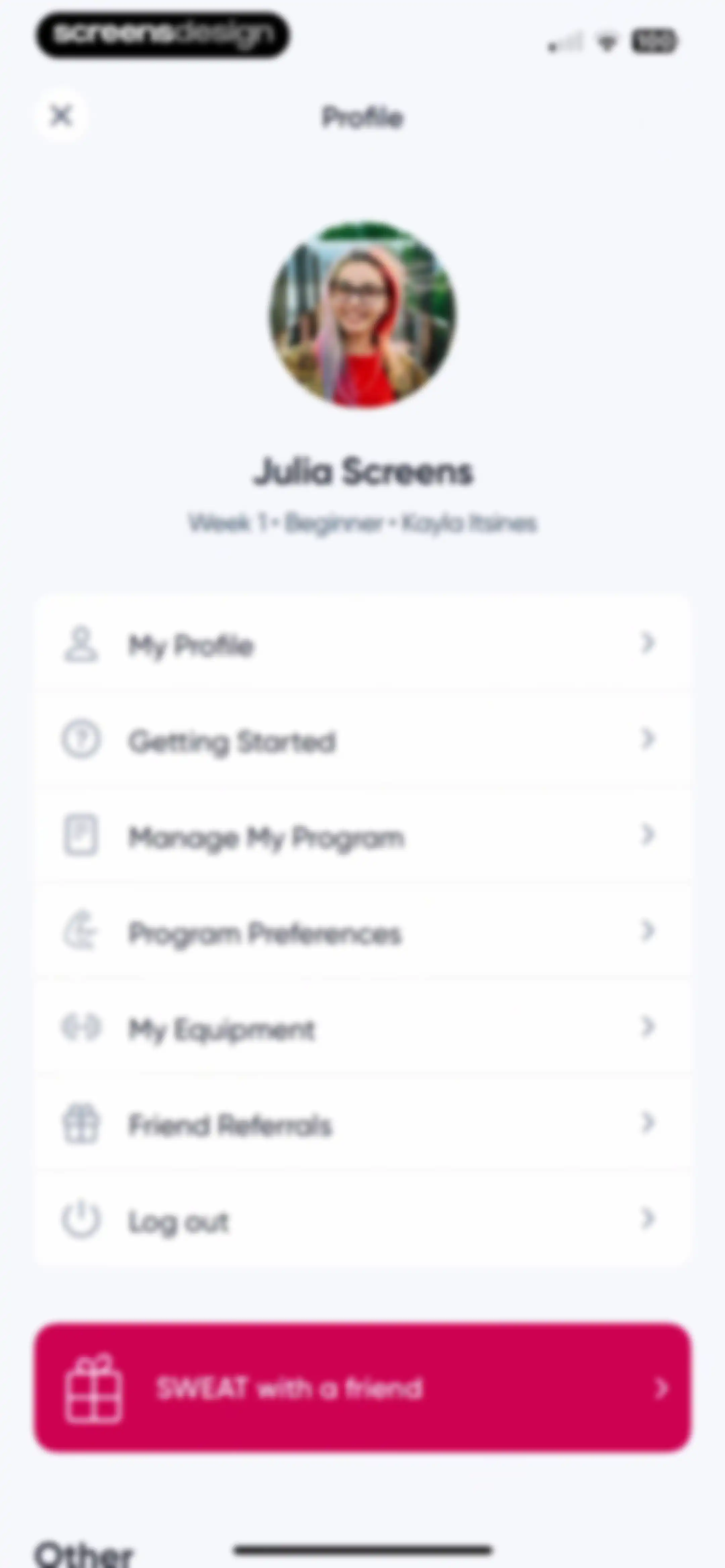 Sweat: Fitness App For Women screen 172