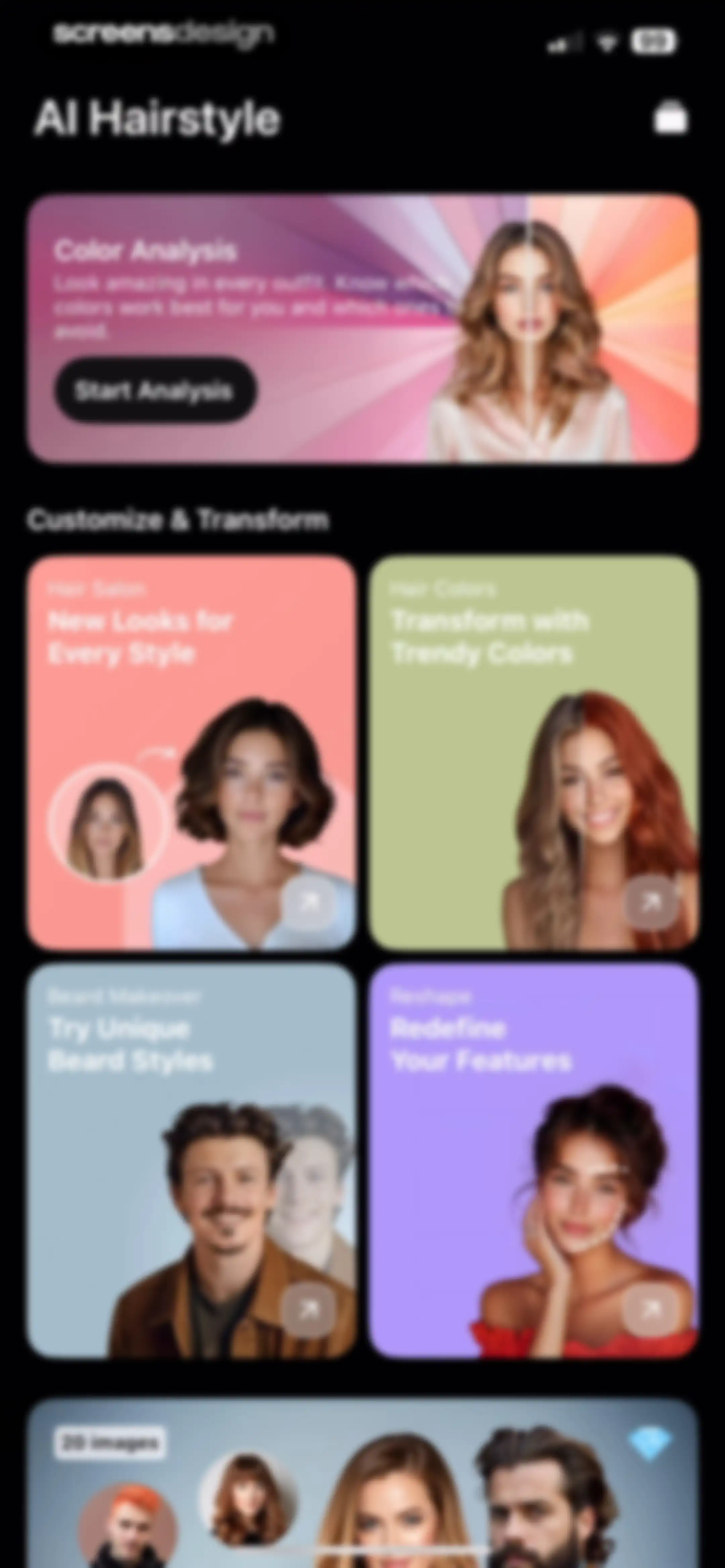 Hair AI: Hairstyle Filter, Cut screen 12