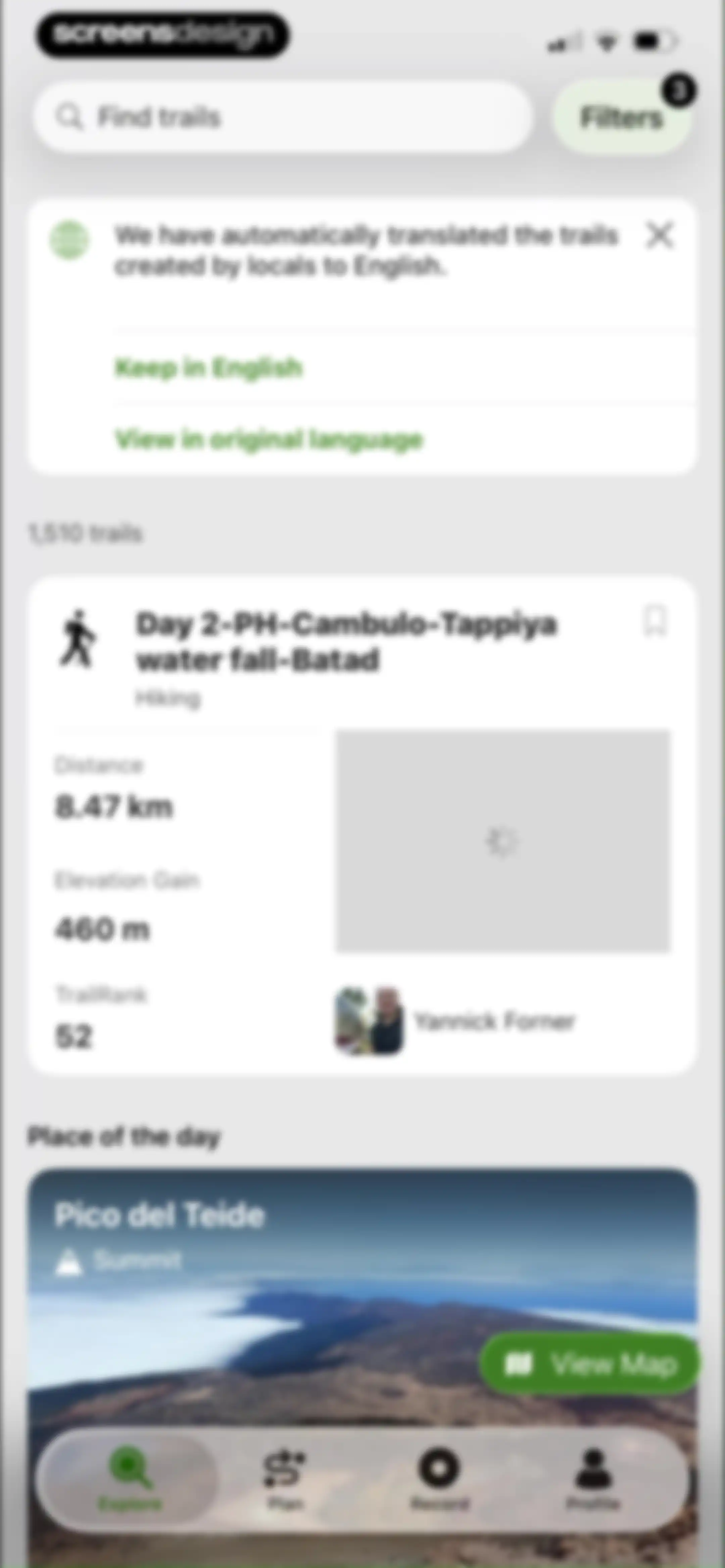 Wikiloc - Trails of the World screen 19