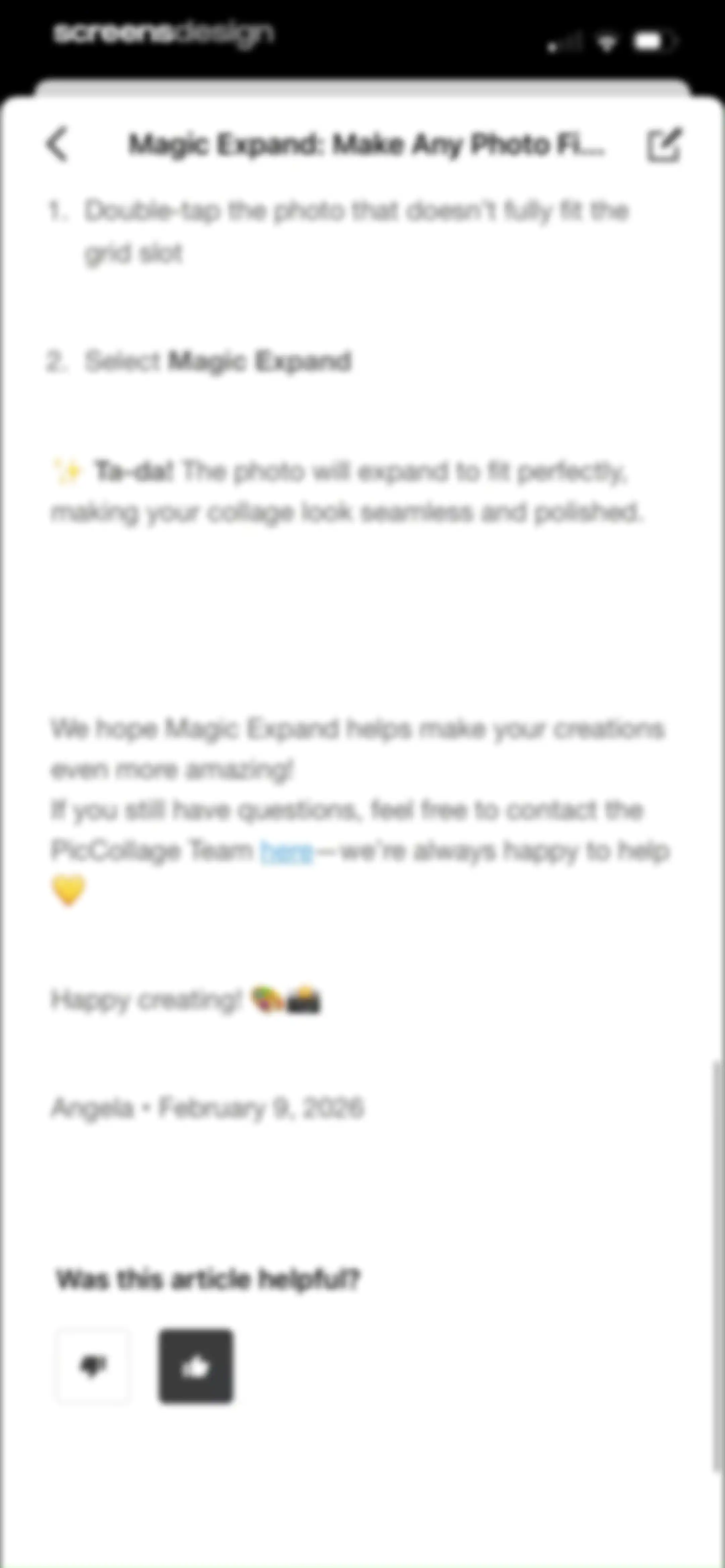 PicCollage: Magic Photo Editor screen 138