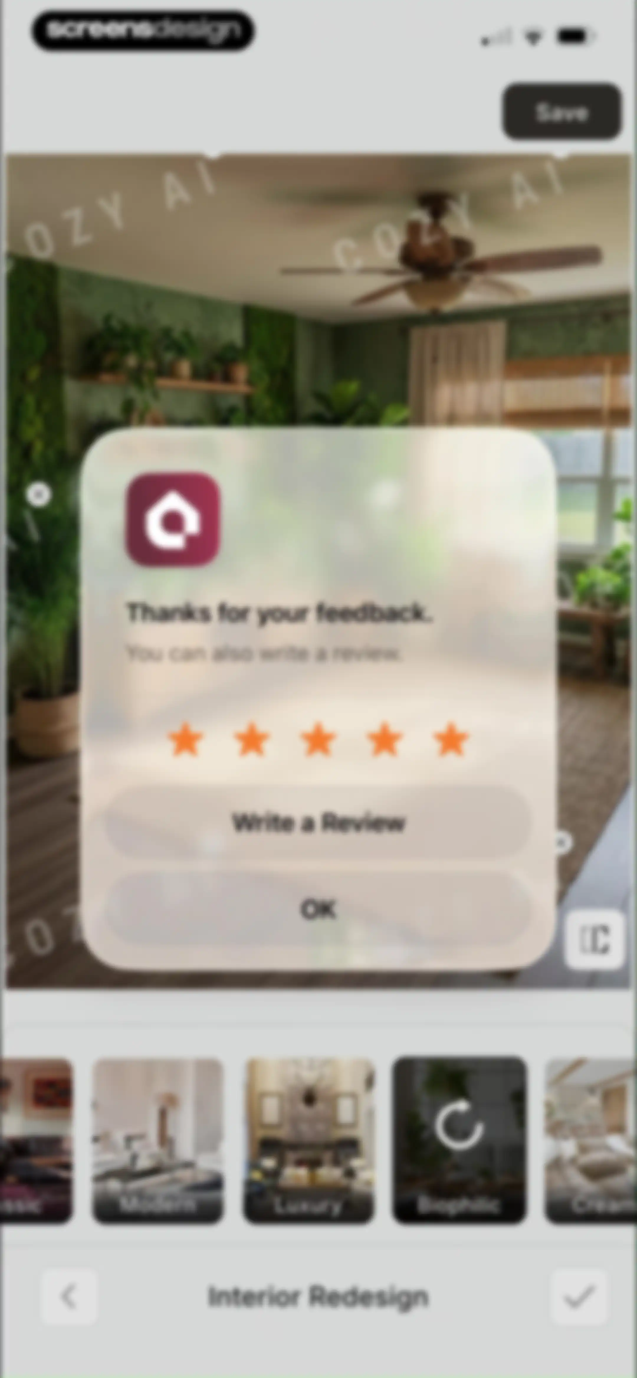 CozyAI - AI Home Design screen 19