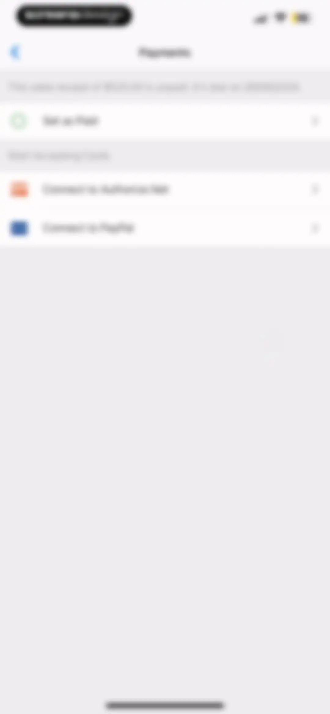 Invoice Maker by Invoice Home screen 50