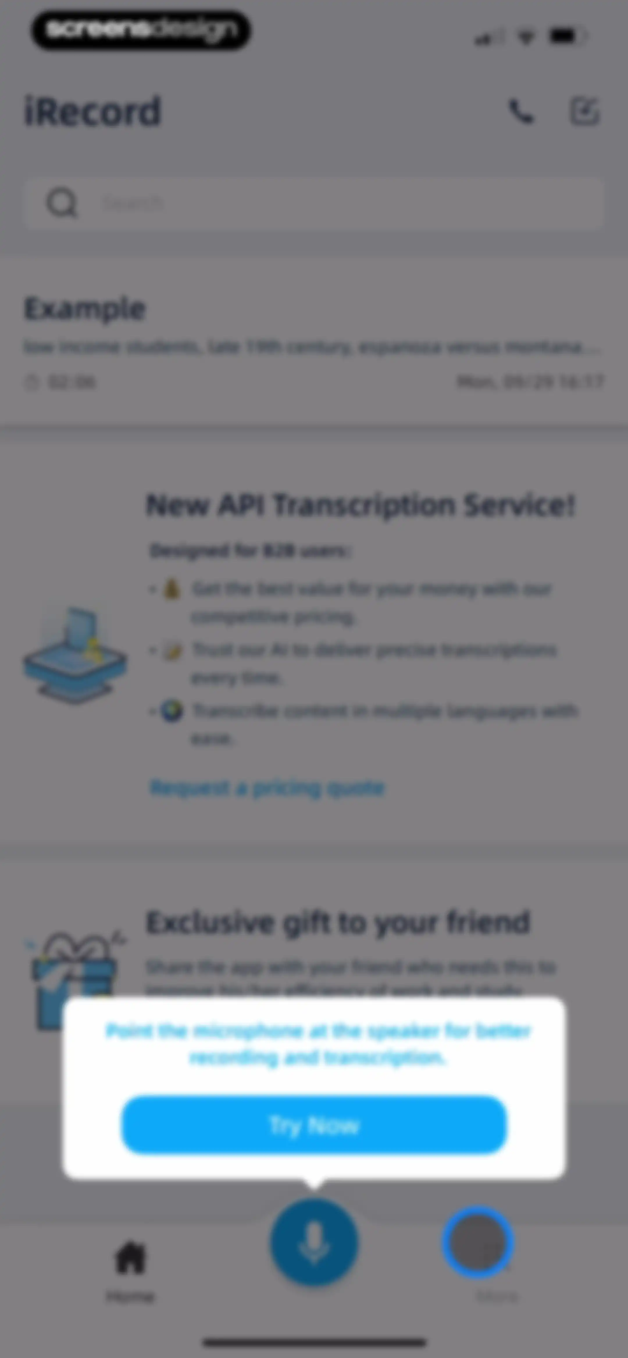 iRecord: Transcribe Voice Memo screen 16