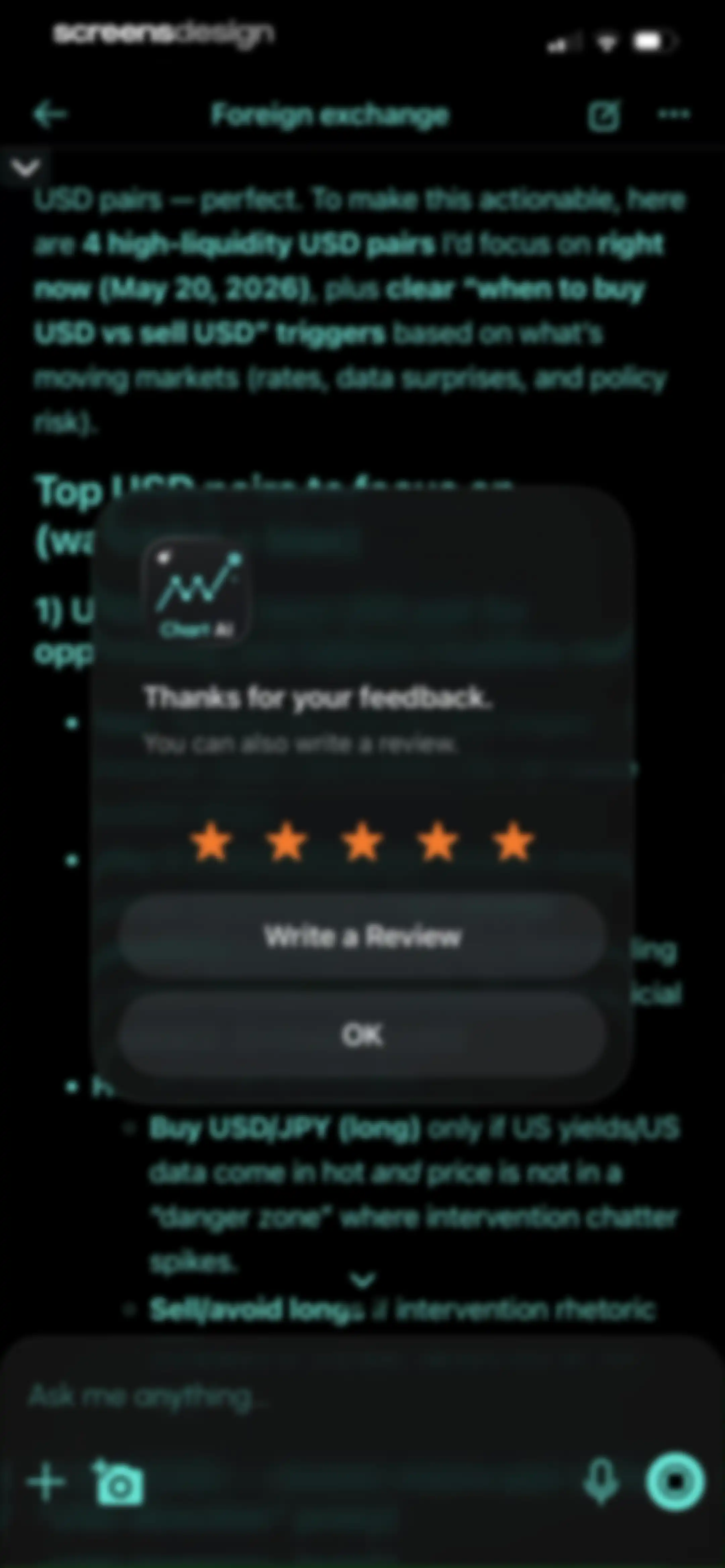 Chart AI Pro Trading Assistant screen 29