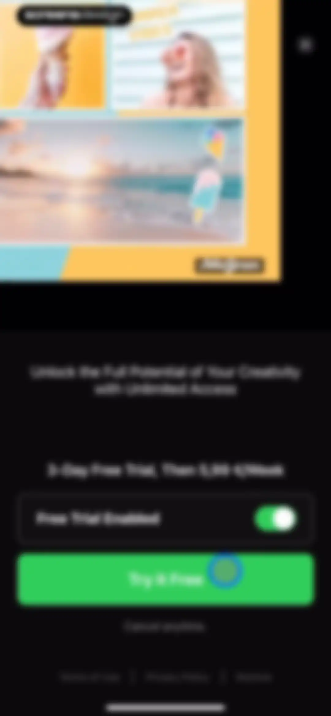 Layout Photo Collage - Mixgram screen 2