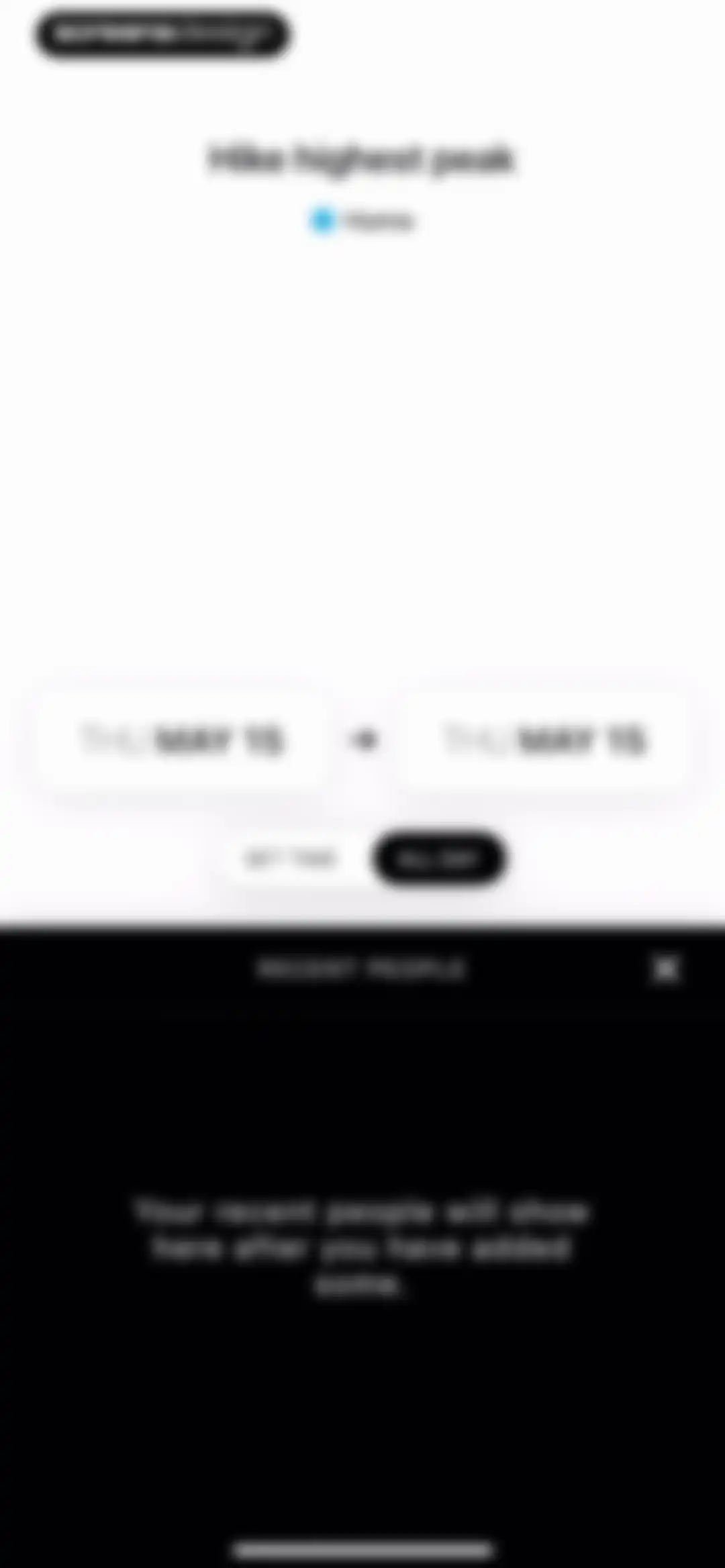 Timepage: Calendar Planner screen 33