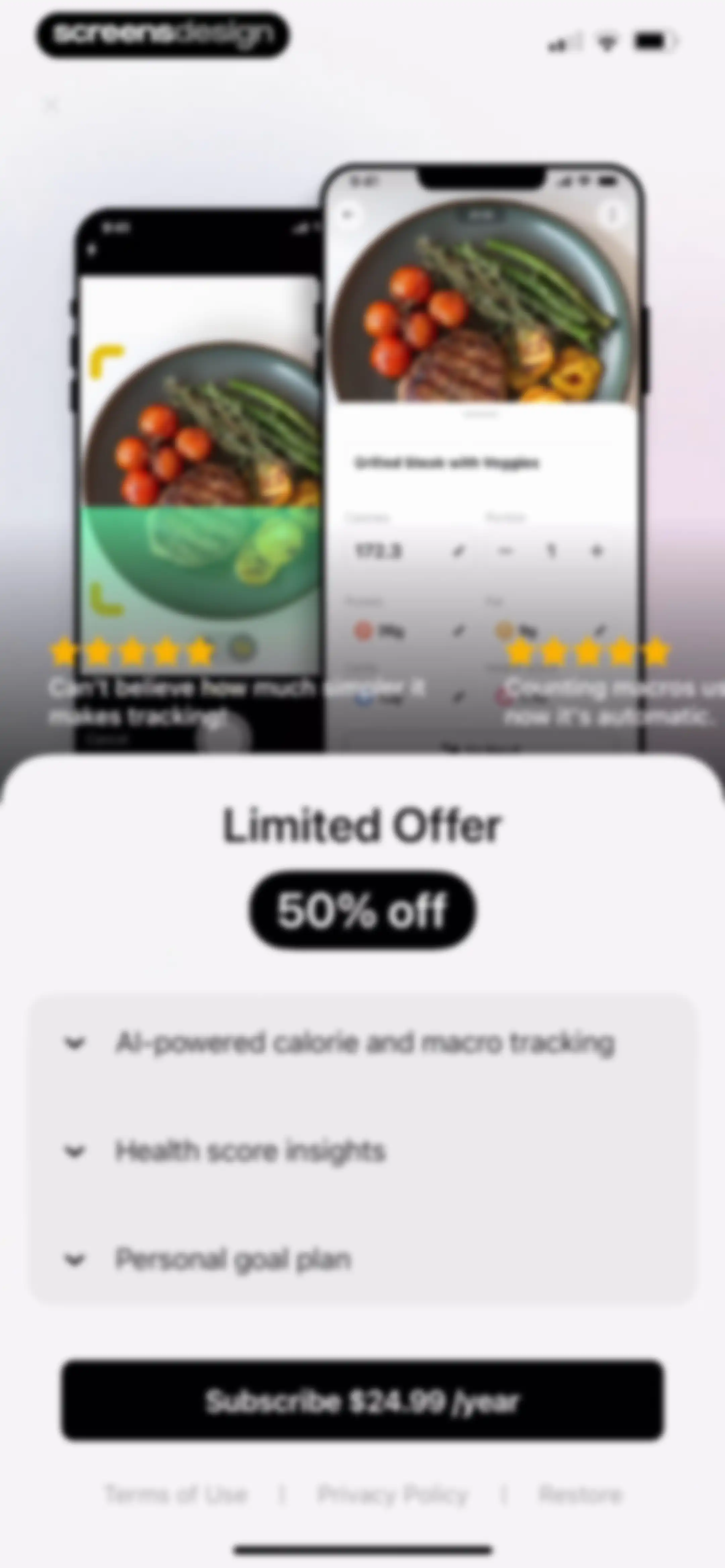 CalZen AI Food Calorie Counter screen 67