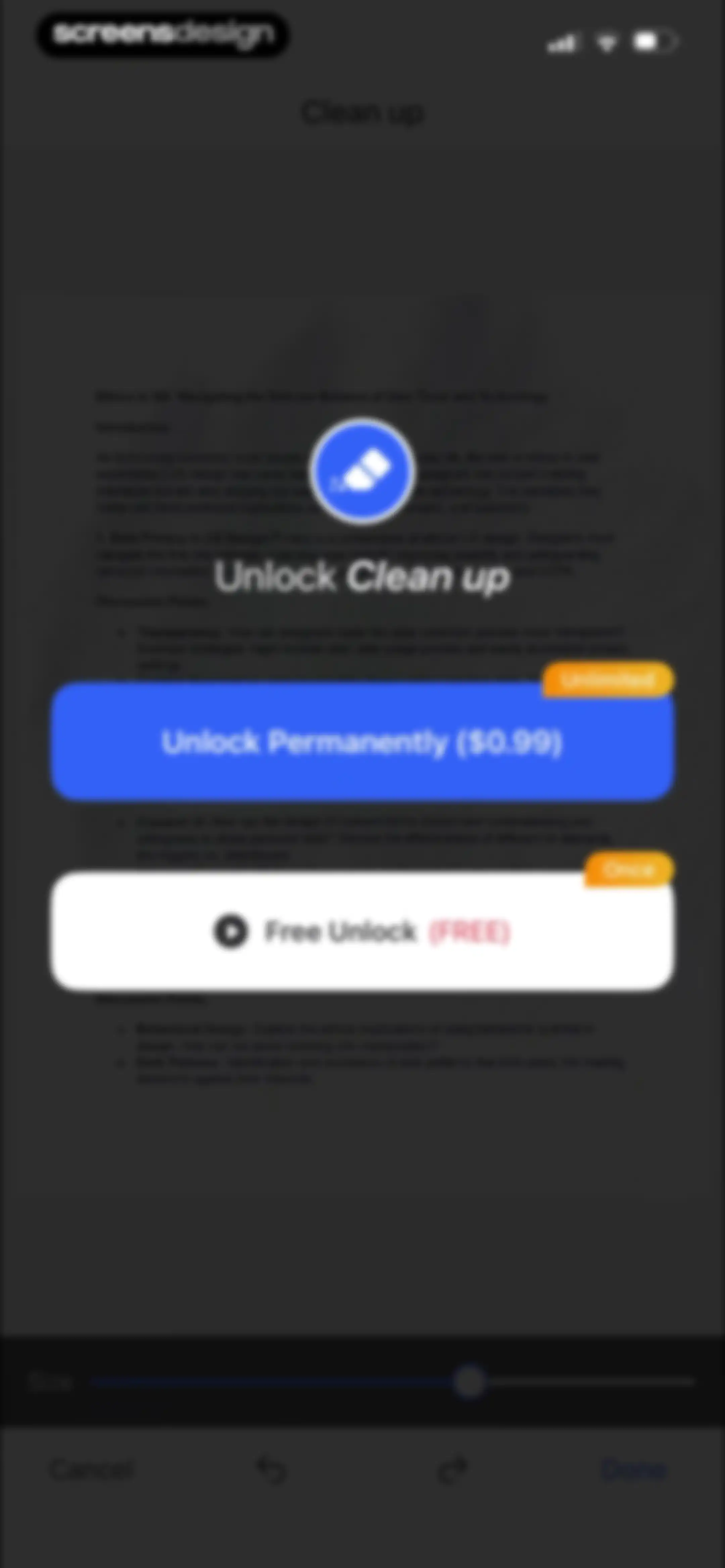 Mobile Scanner App - Scan PDF screen 23