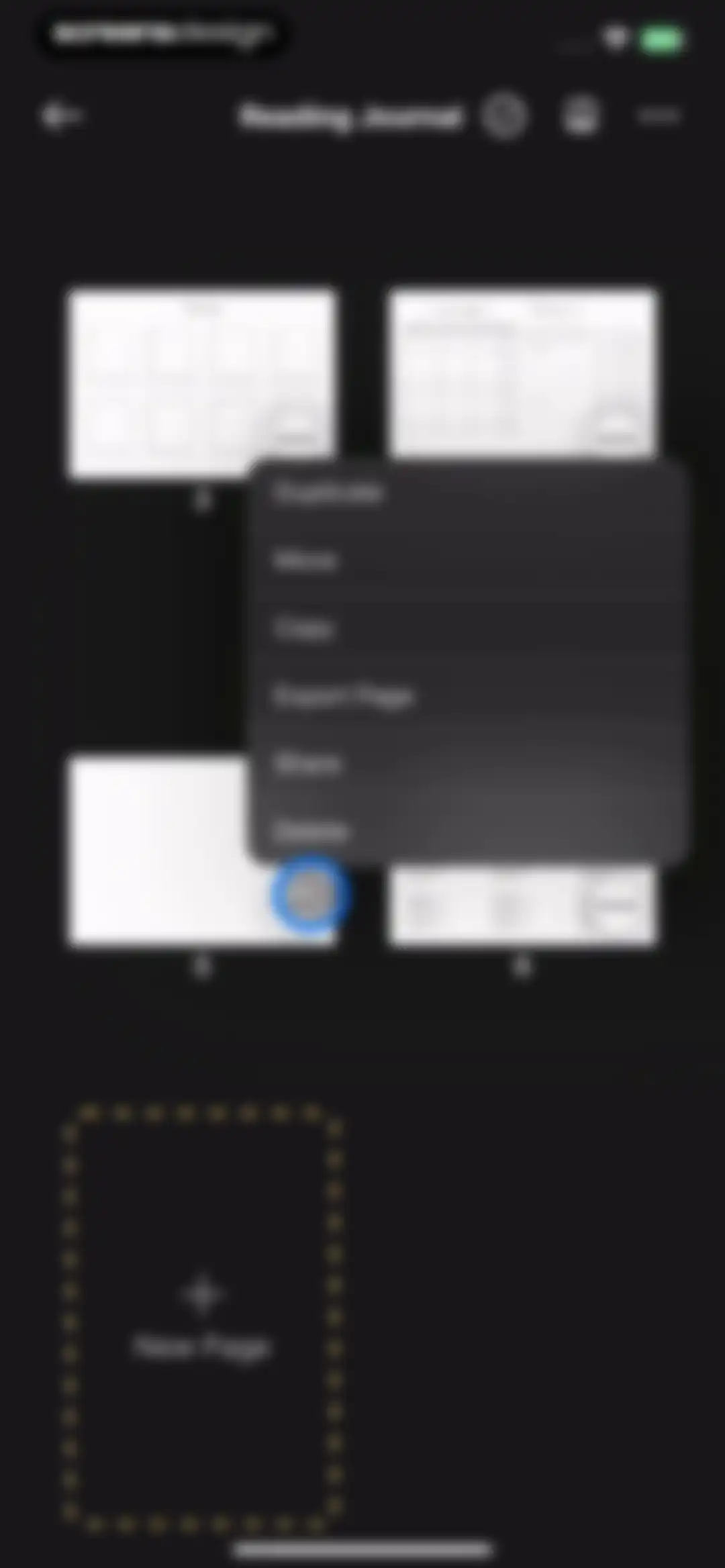 Journal: Planner, Notes, PDFs screen 95