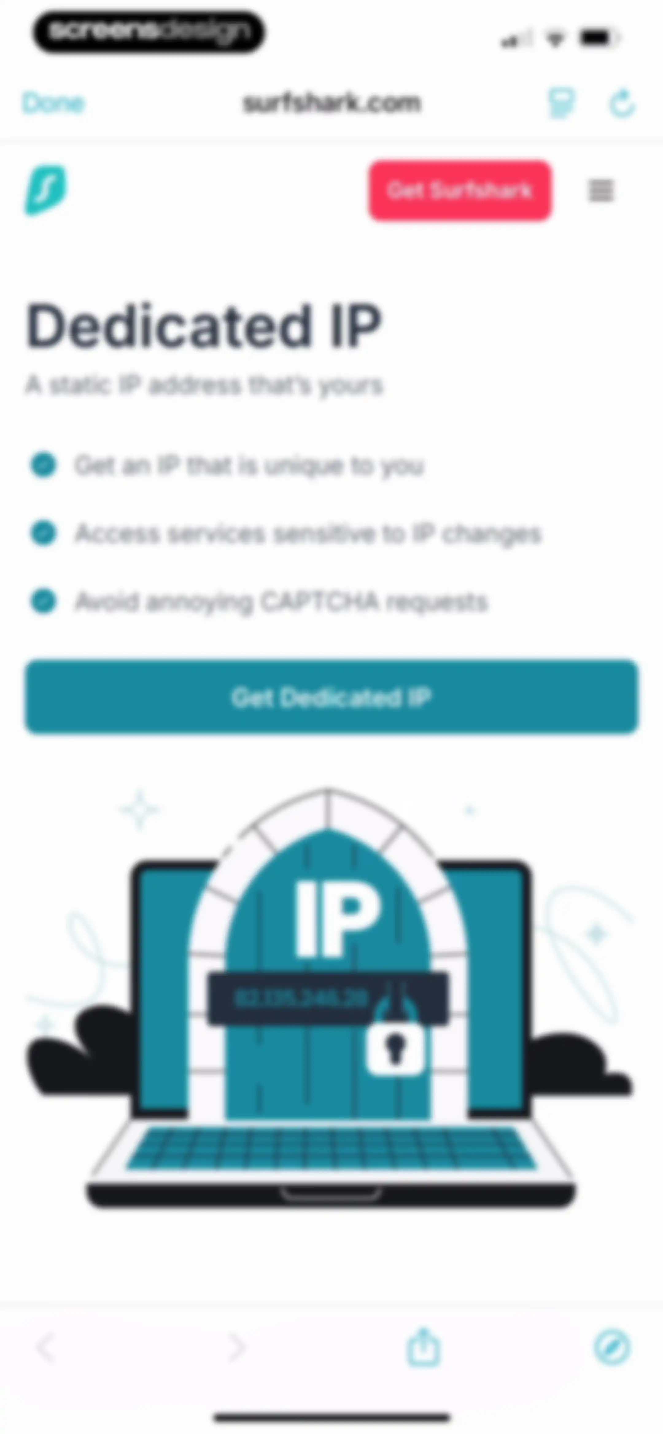 Surfshark VPN: Fast VPN App screen 70