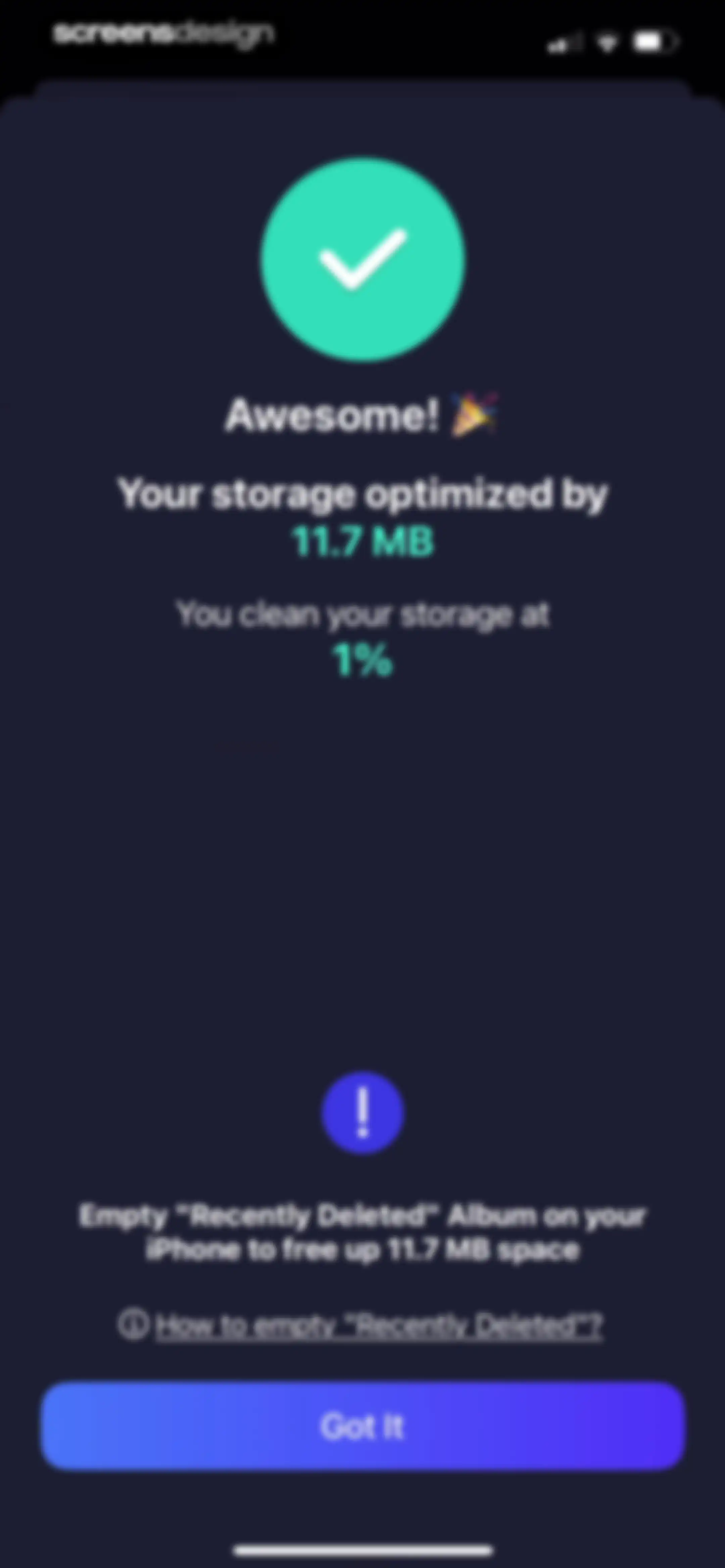 Cleaner Guru: Clean Up Storage screen 92