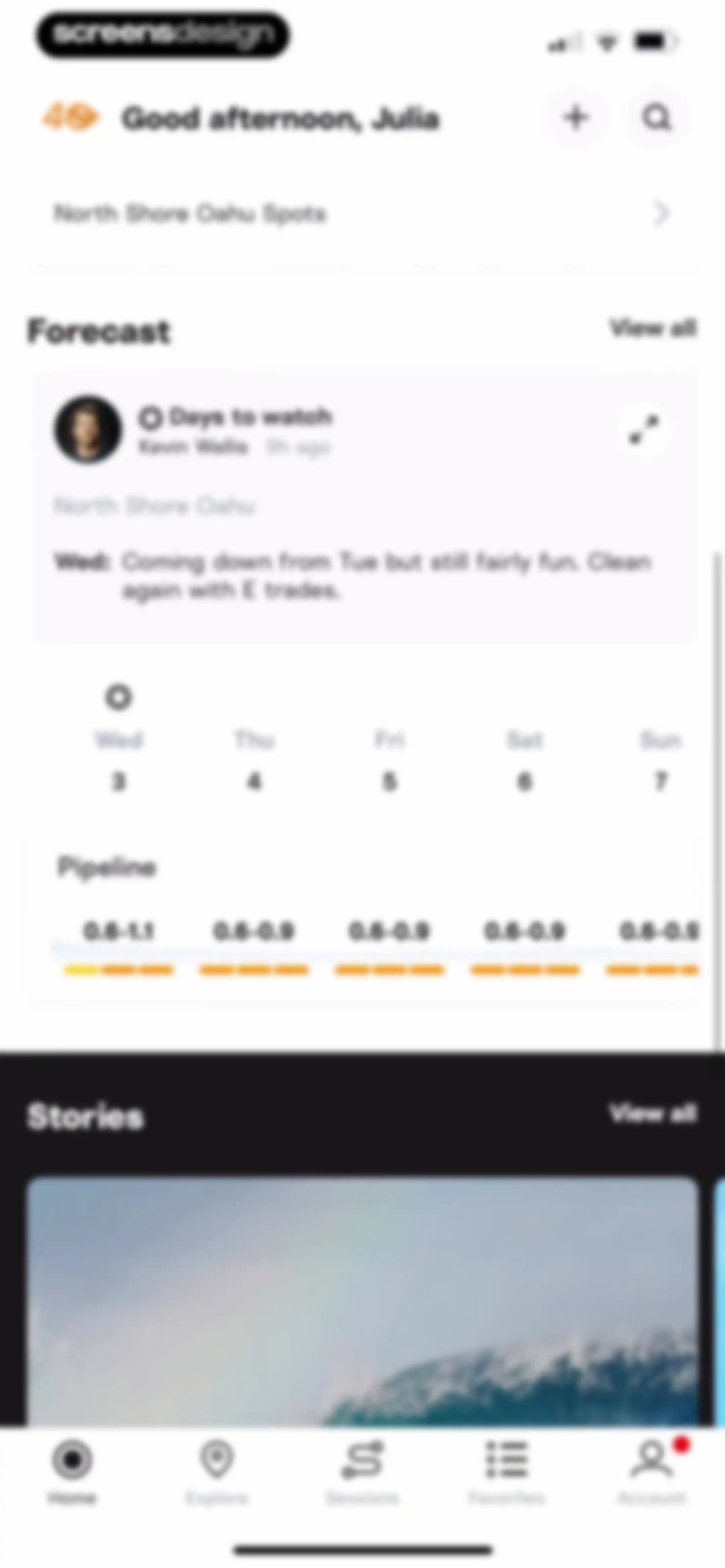 Surfline: Wave & Surf Reports screen 33