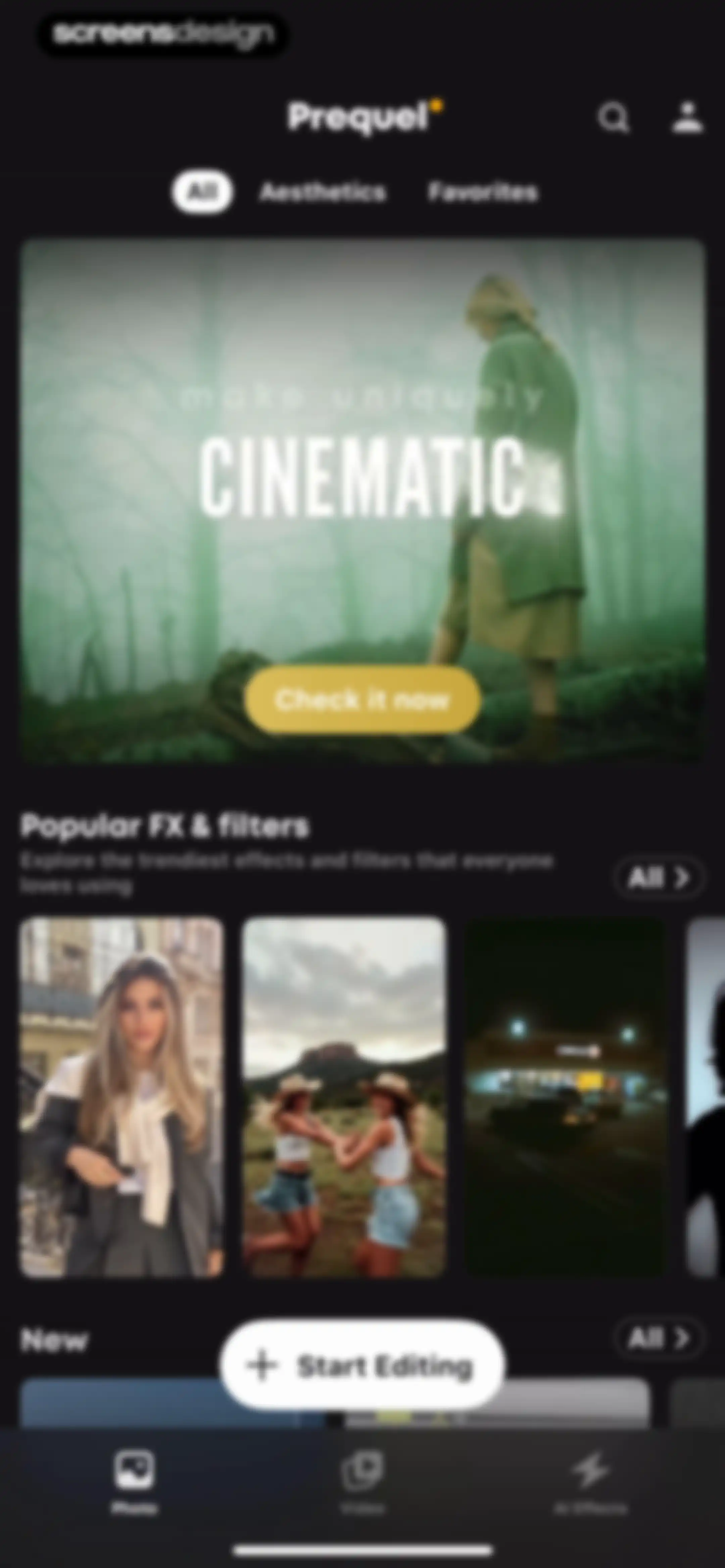 Prequel: Photo & Video Editor screen 37