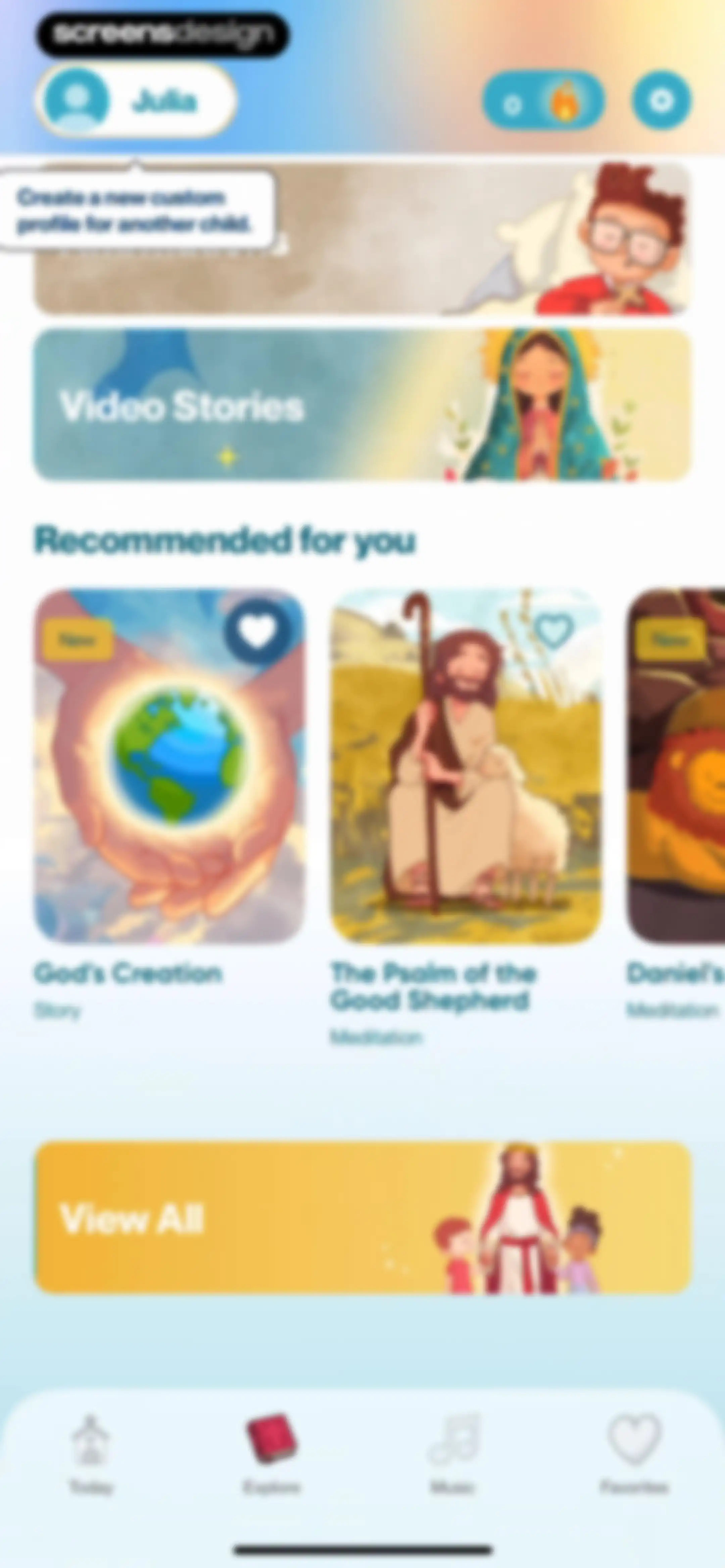 Theo: Prayer & Meditation screen 108