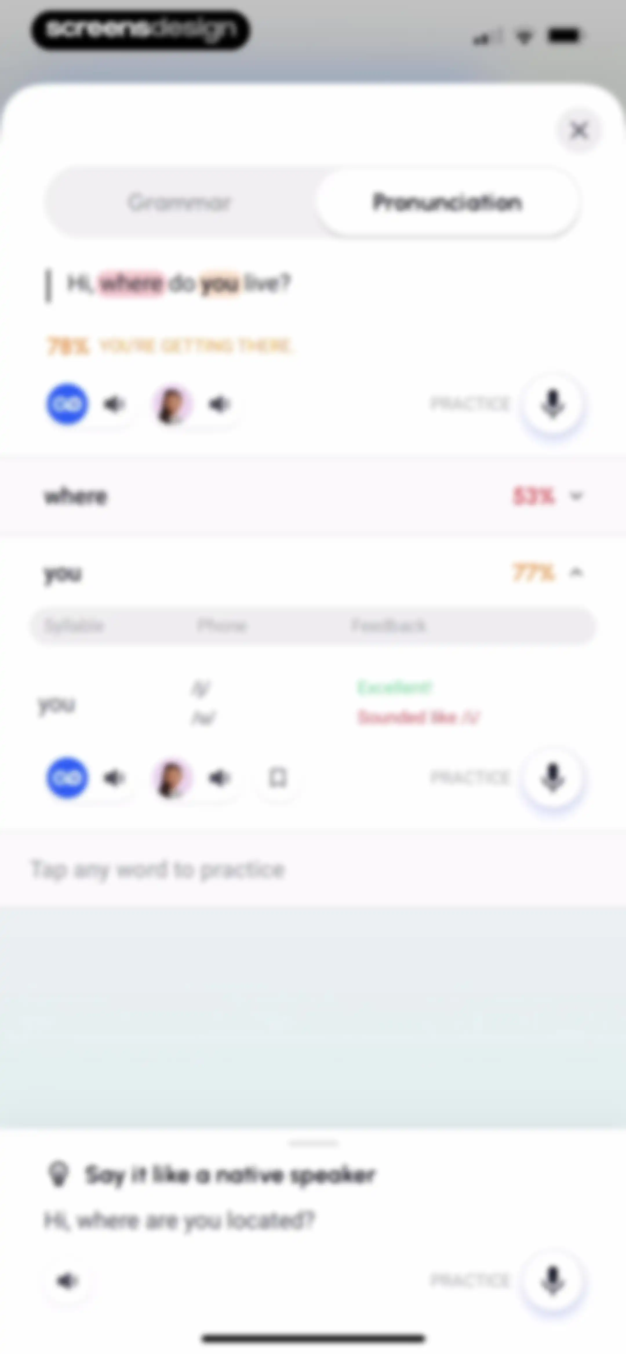 Speak English with Loora AI screen 61
