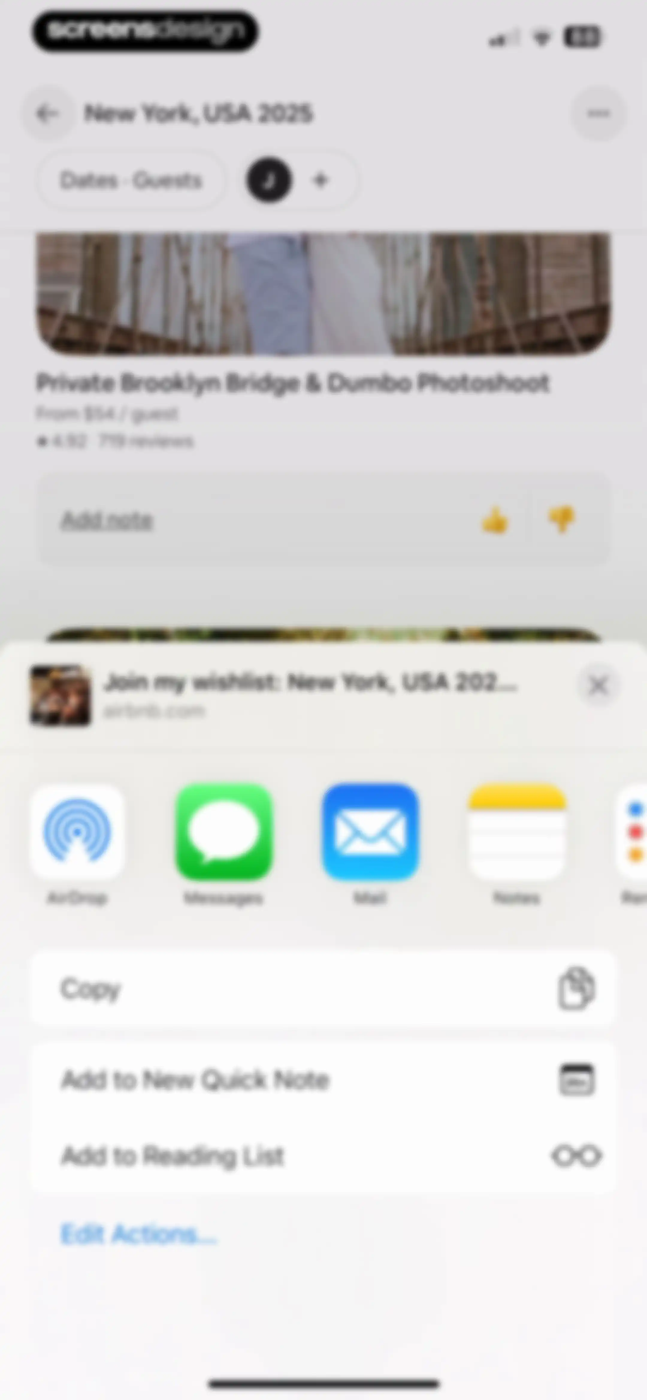 Airbnb screen 88