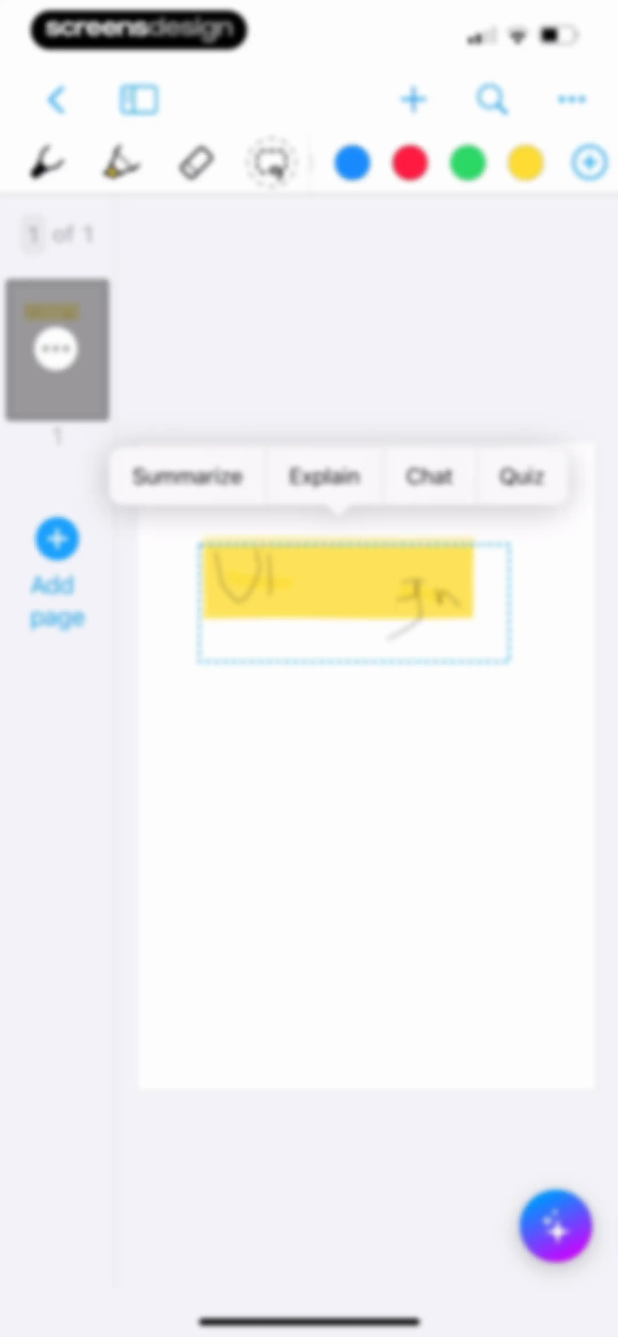 MyScript Notes: AI Handwriting screen 21