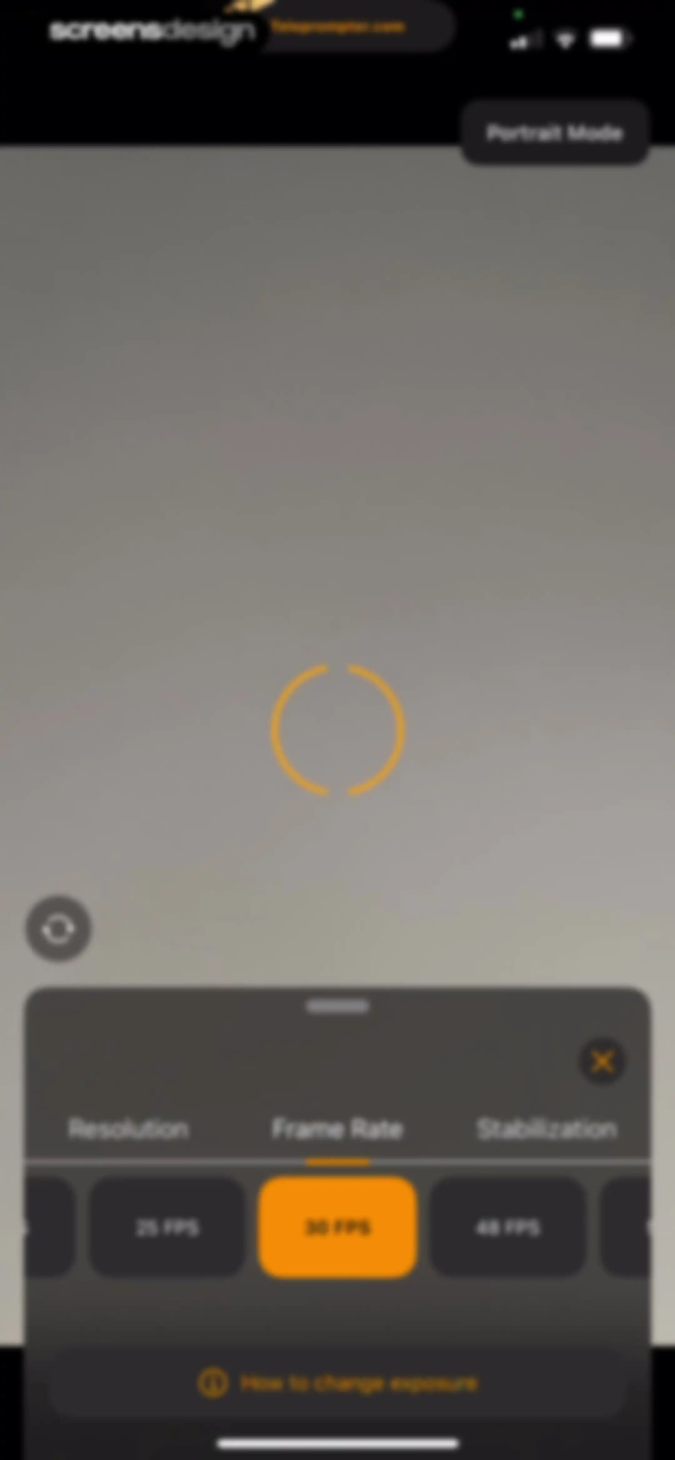 Teleprompter.com screen 86