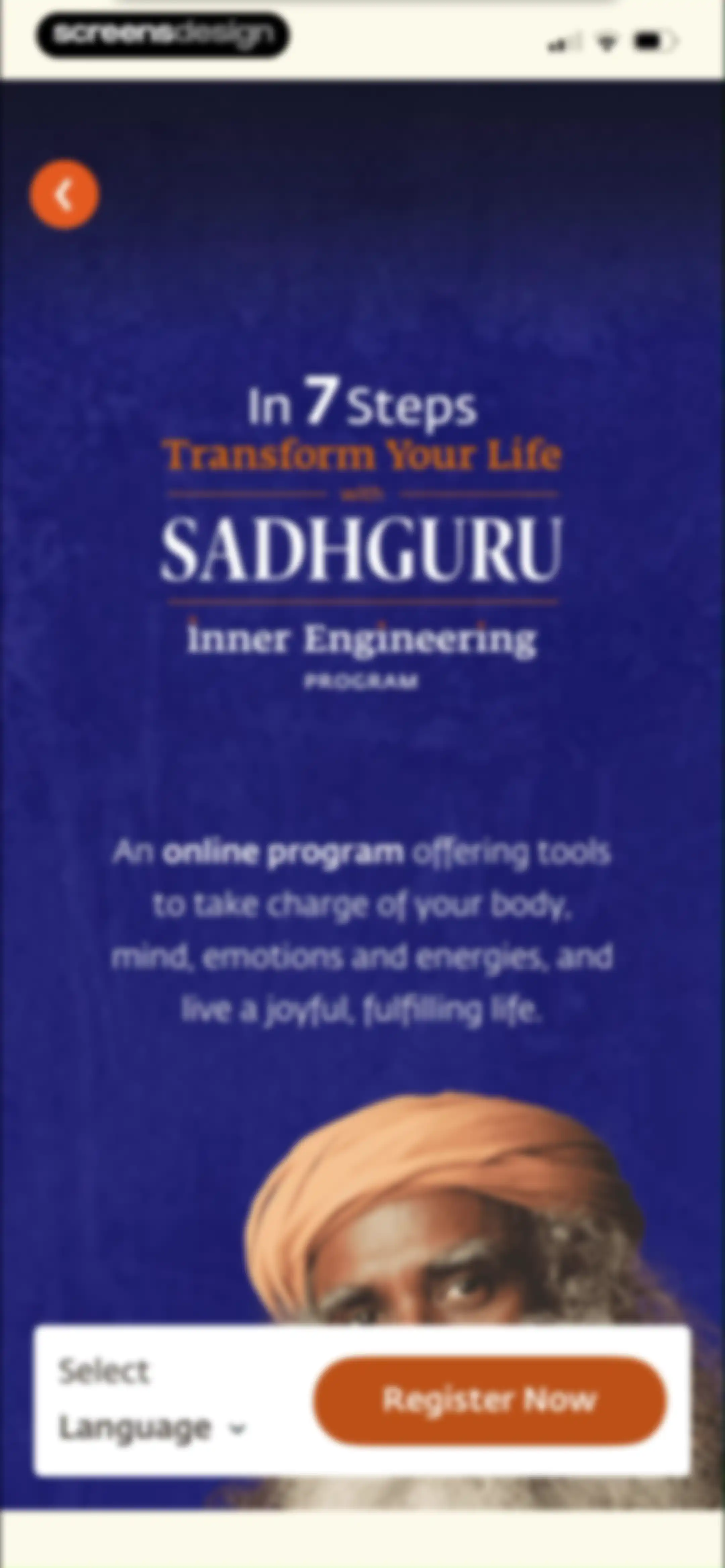 Sadhguru- Yoga & Meditation screen 149