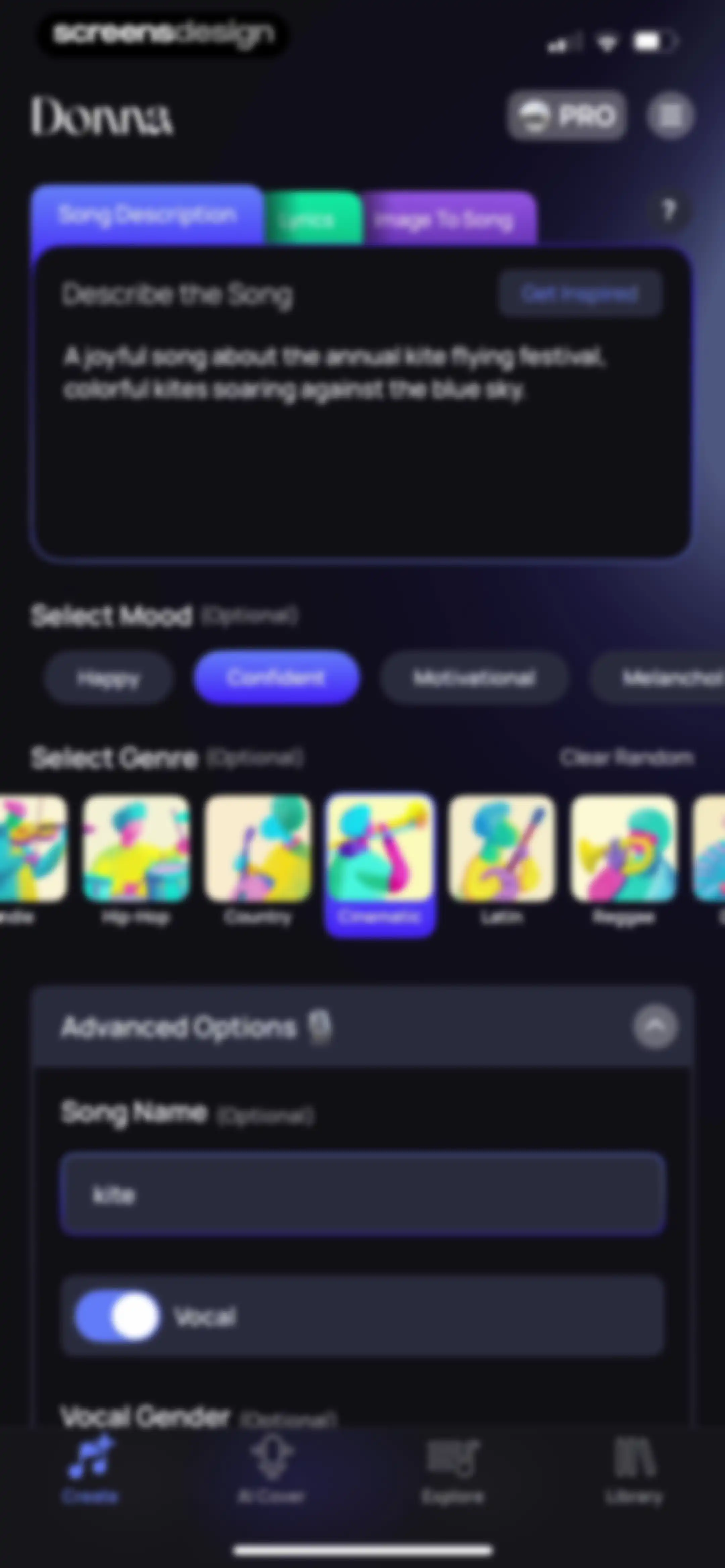 Donna AI Song & Music Maker screen 14