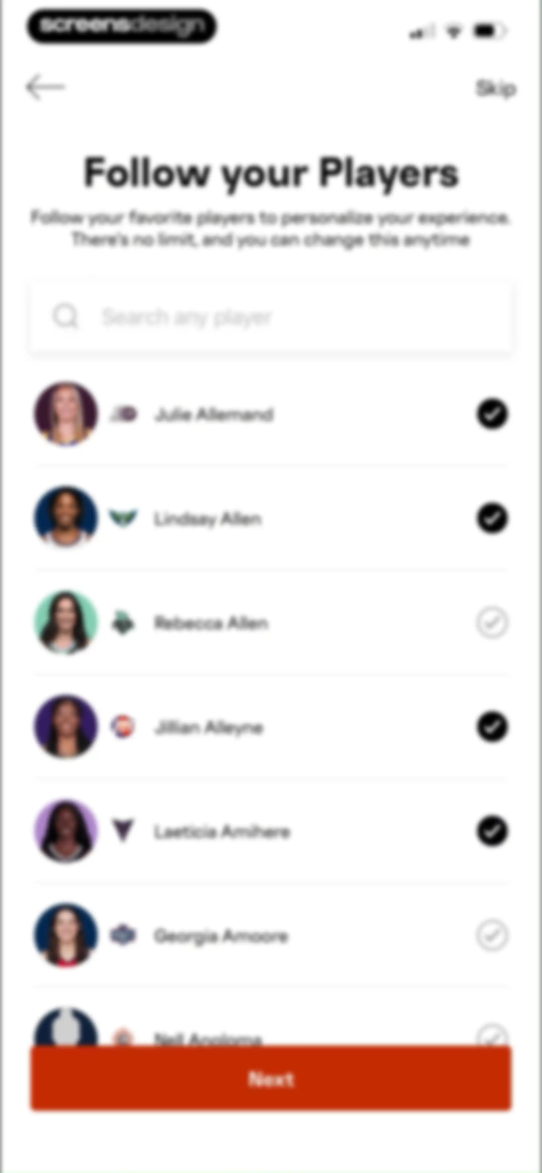 WNBA: Live Games & Scores screen 12