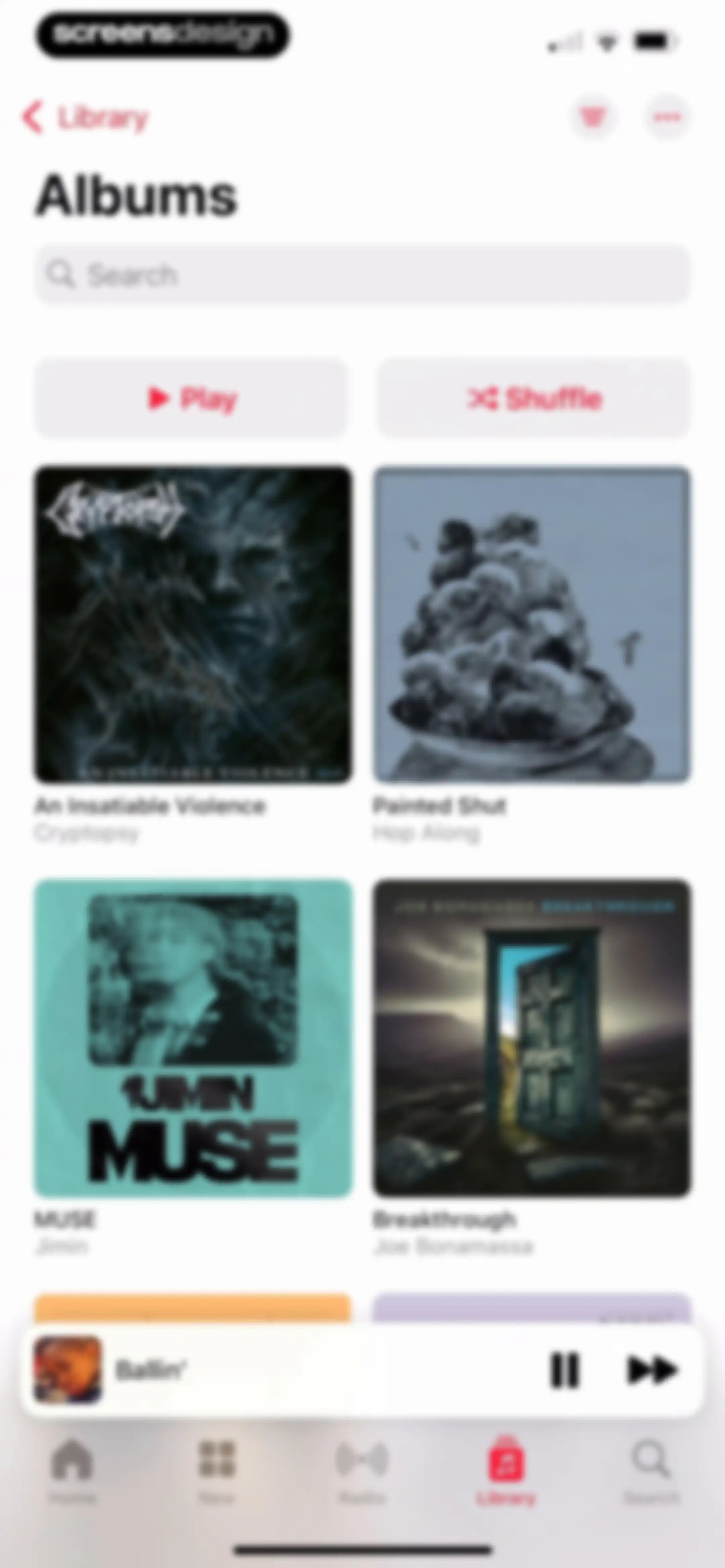 Apple Music screen 125