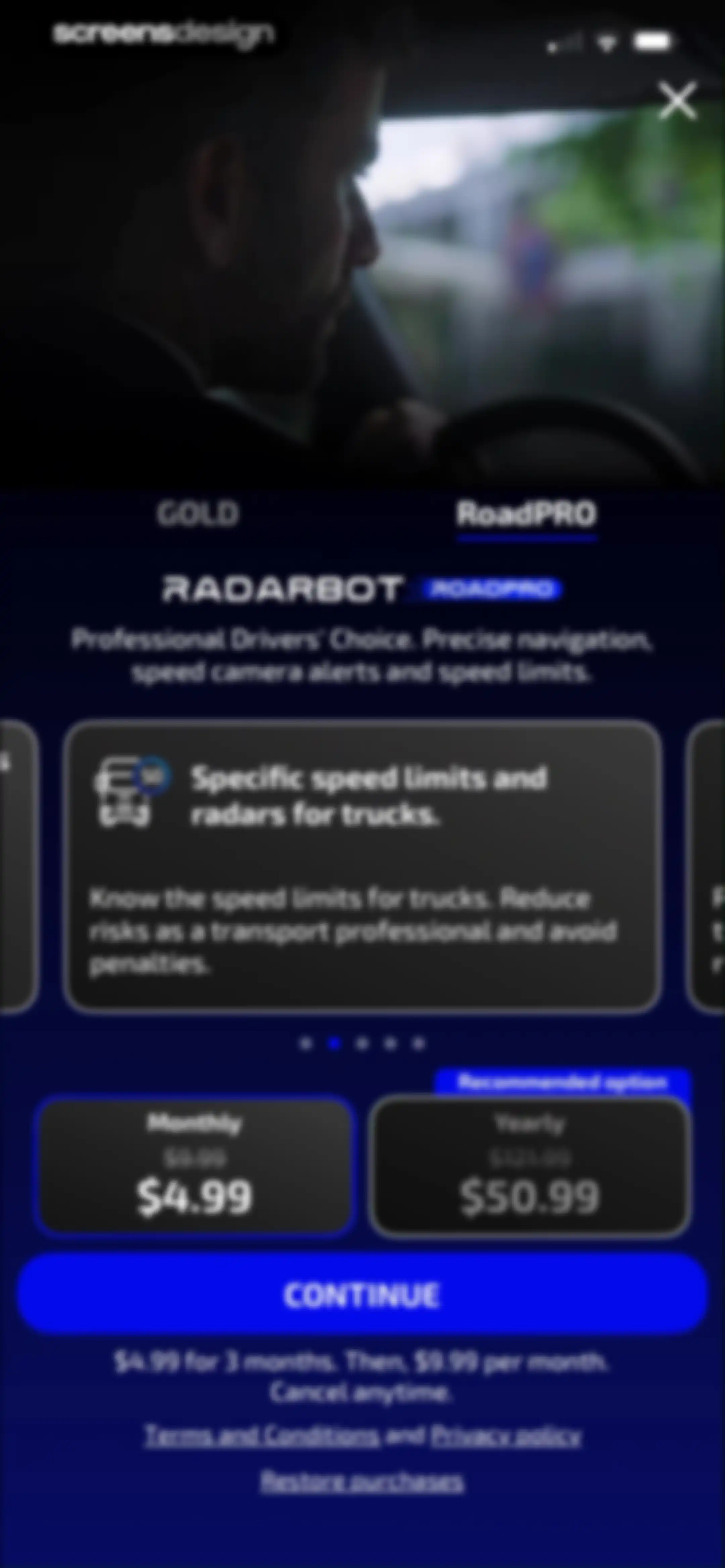 Radarbot: Speed Camera GPS App screen 17