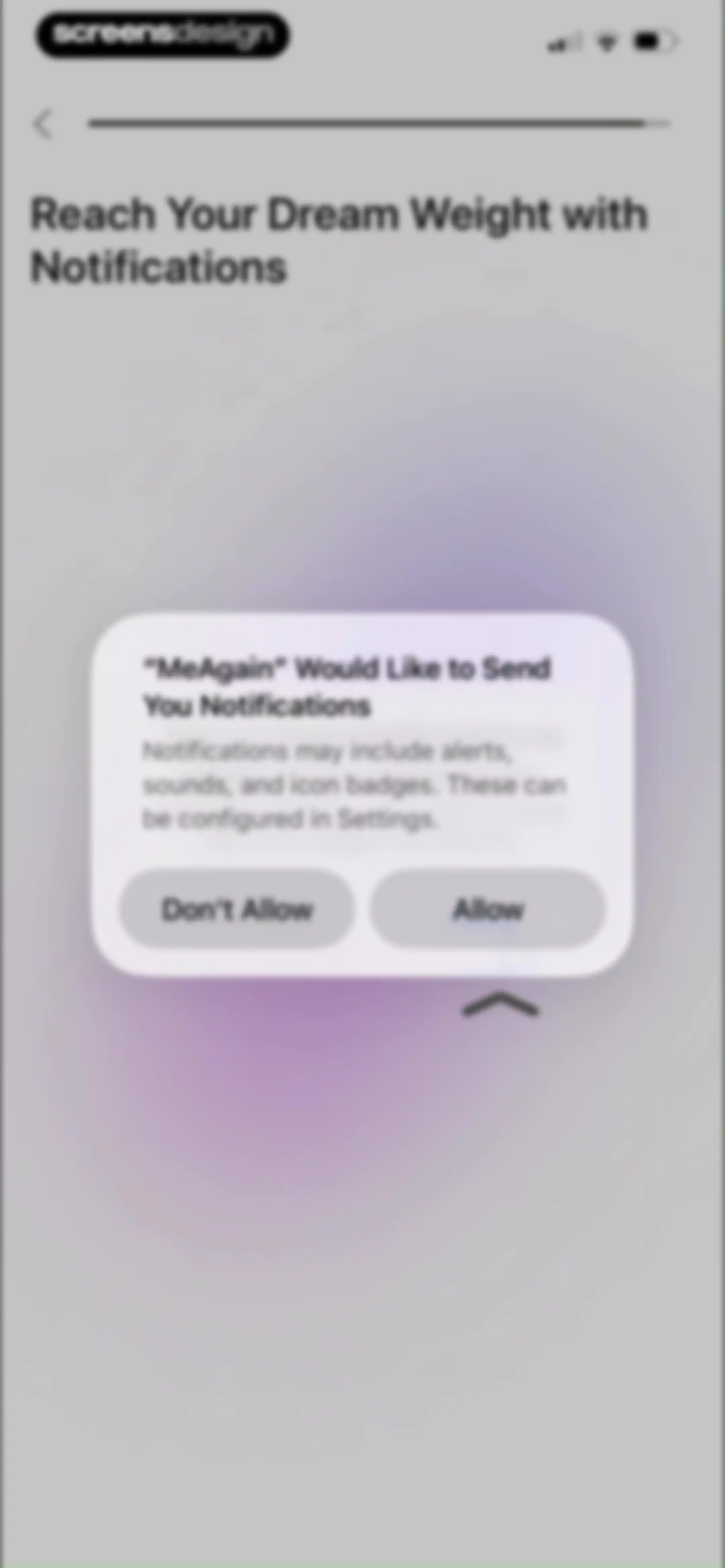 MeAgain: GLP-1 Tracker App screen 32