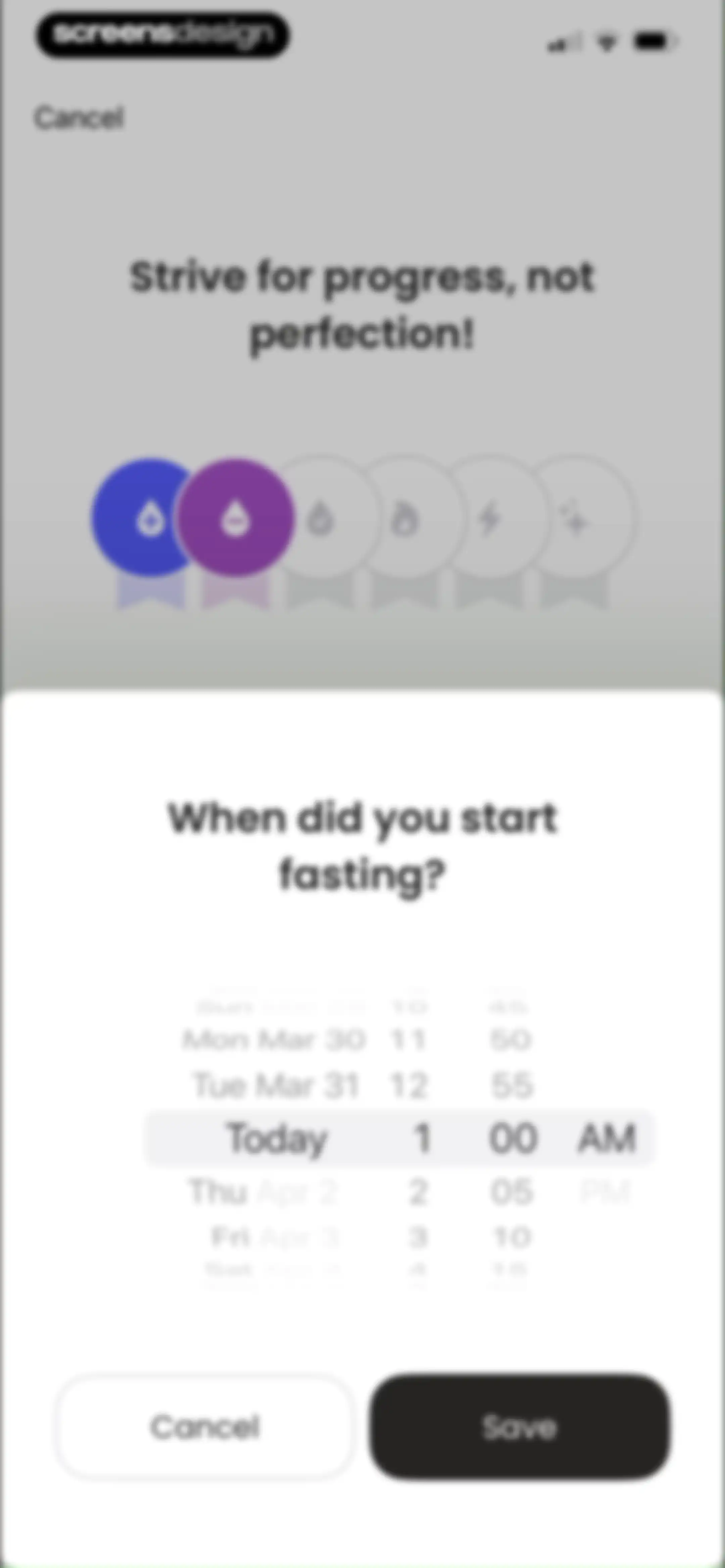 Fasting App: Tracker & Timer screen 106