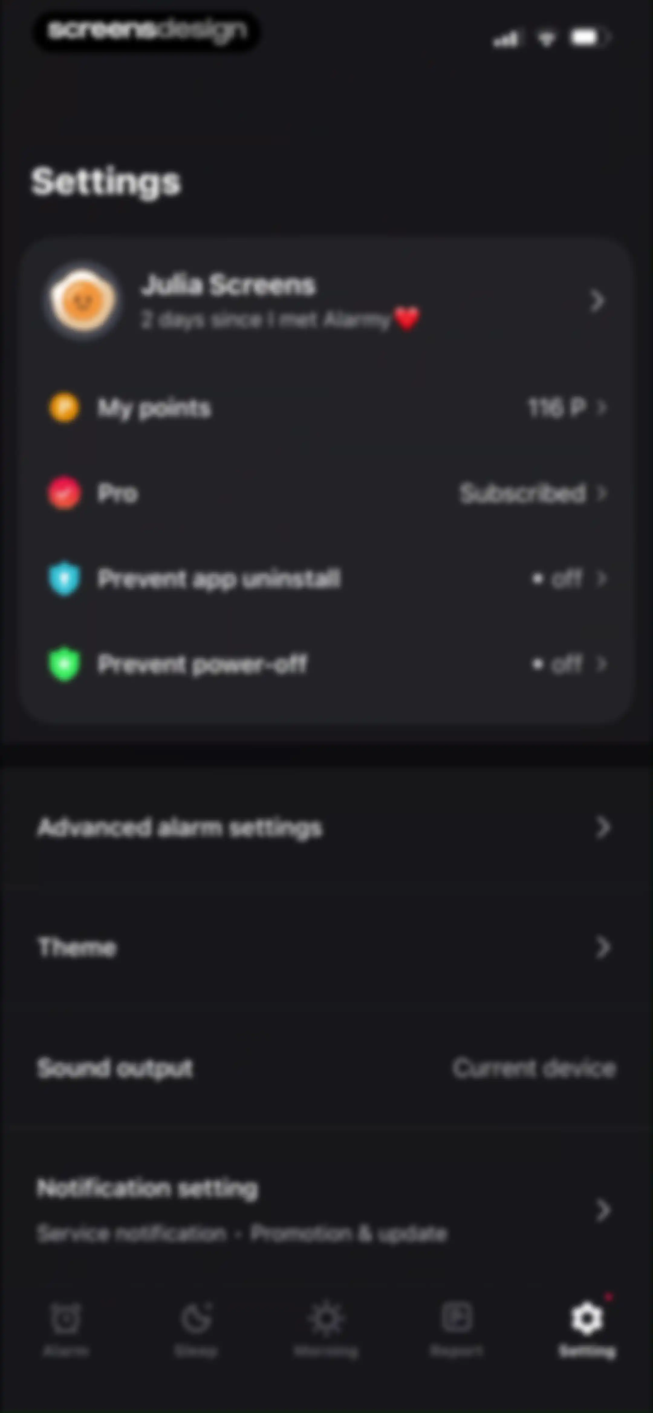 Alarmy - Loud alarm clock screen 125