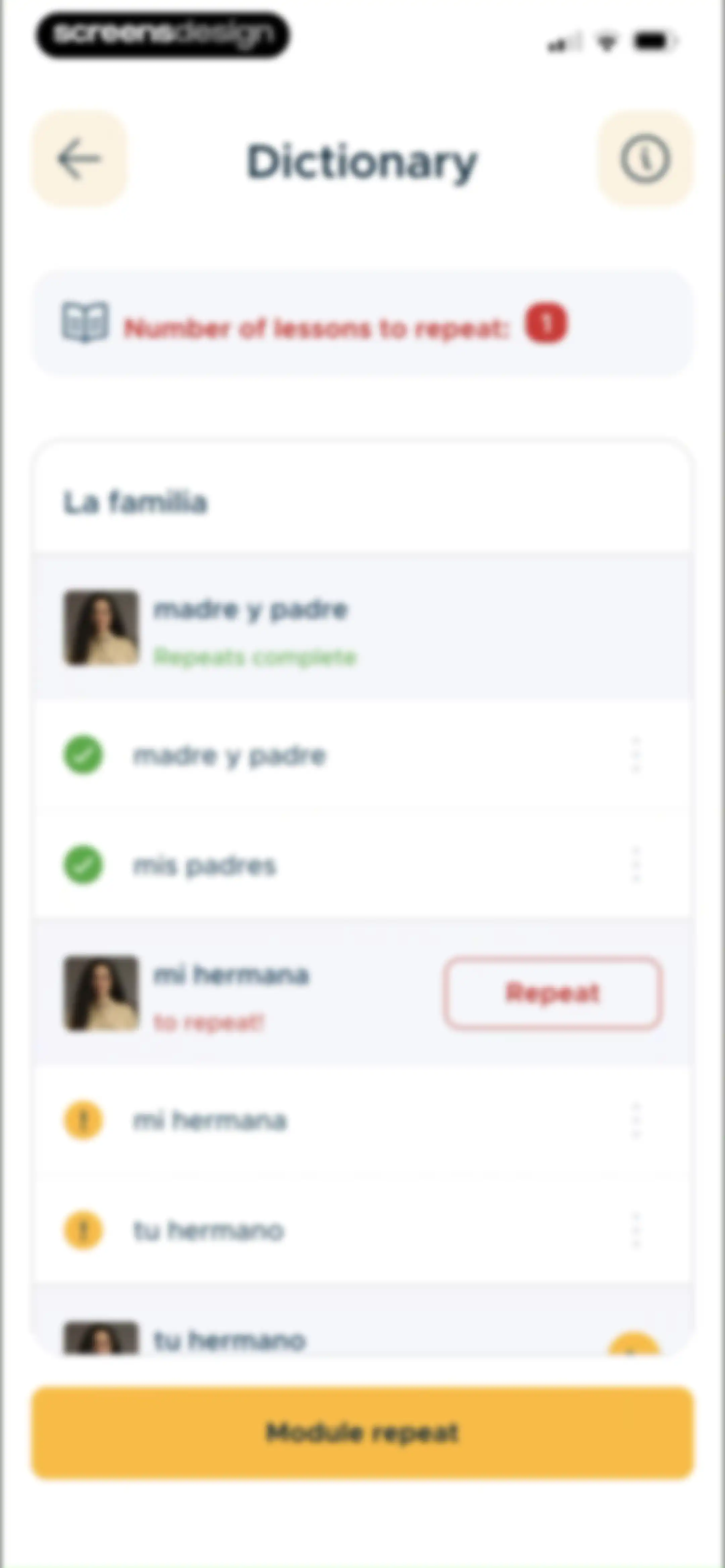 BeeSpeaker Learn English screen 72