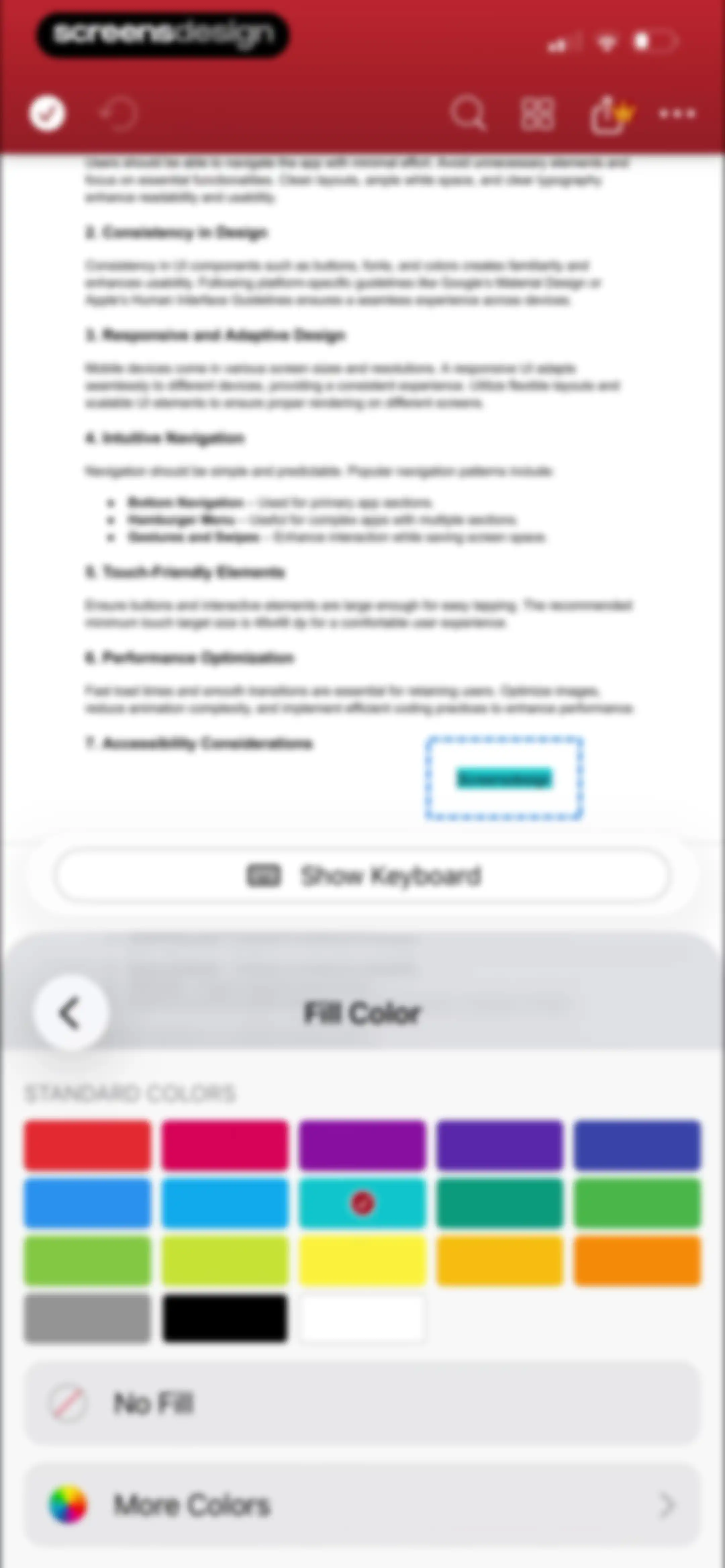 MobiPDF・PDF Text Editor・Reader screen 26