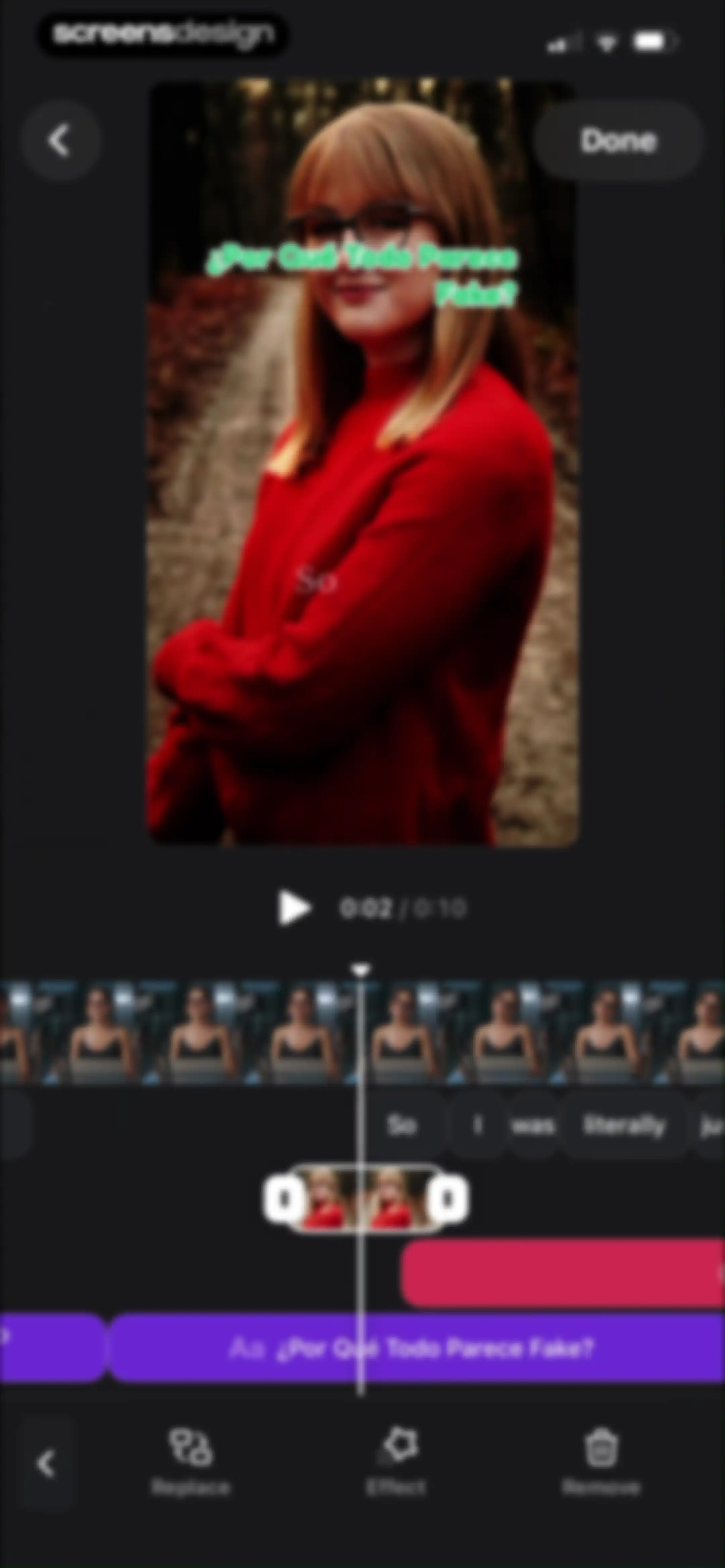 VEED Shorts: AI videos screen 42
