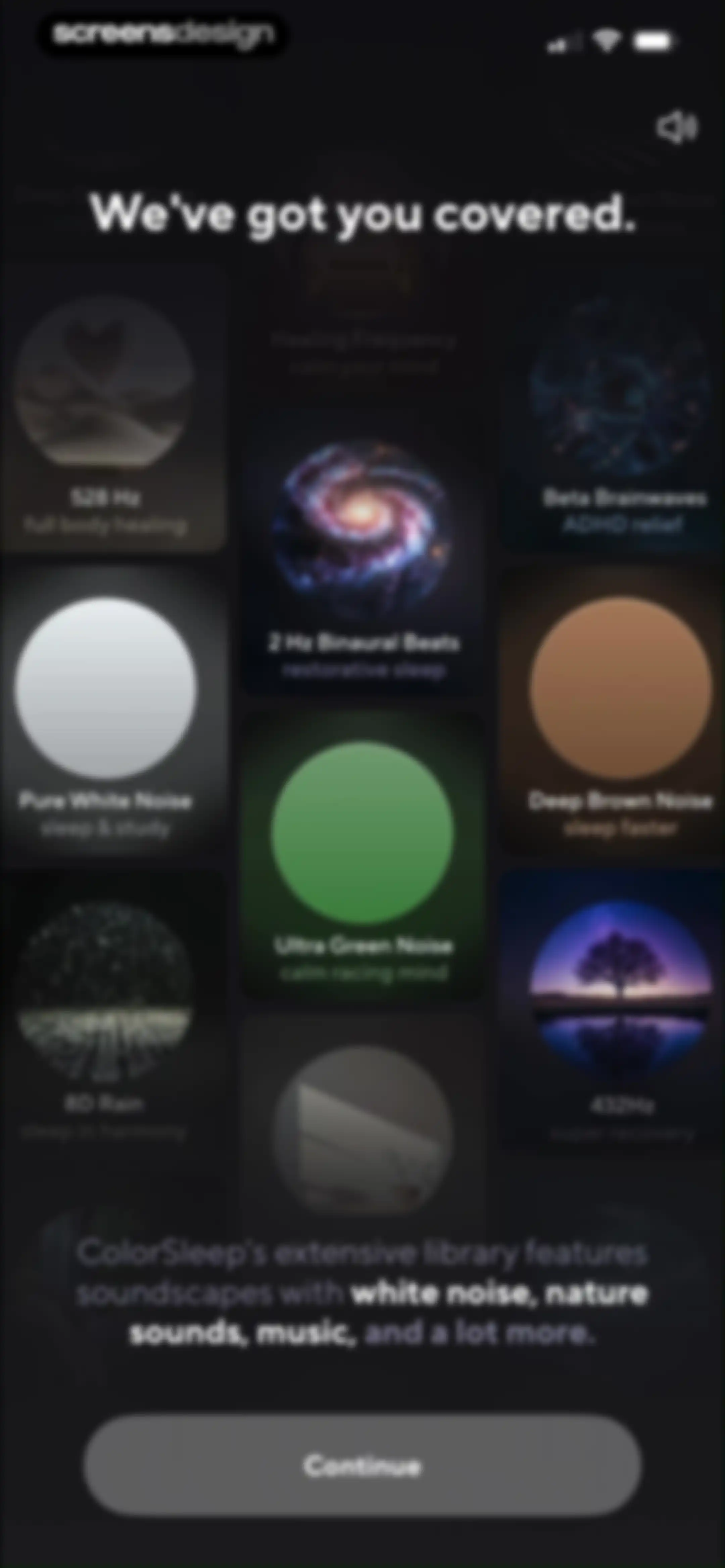ColorSleep: Green, Brown Noise screen 19