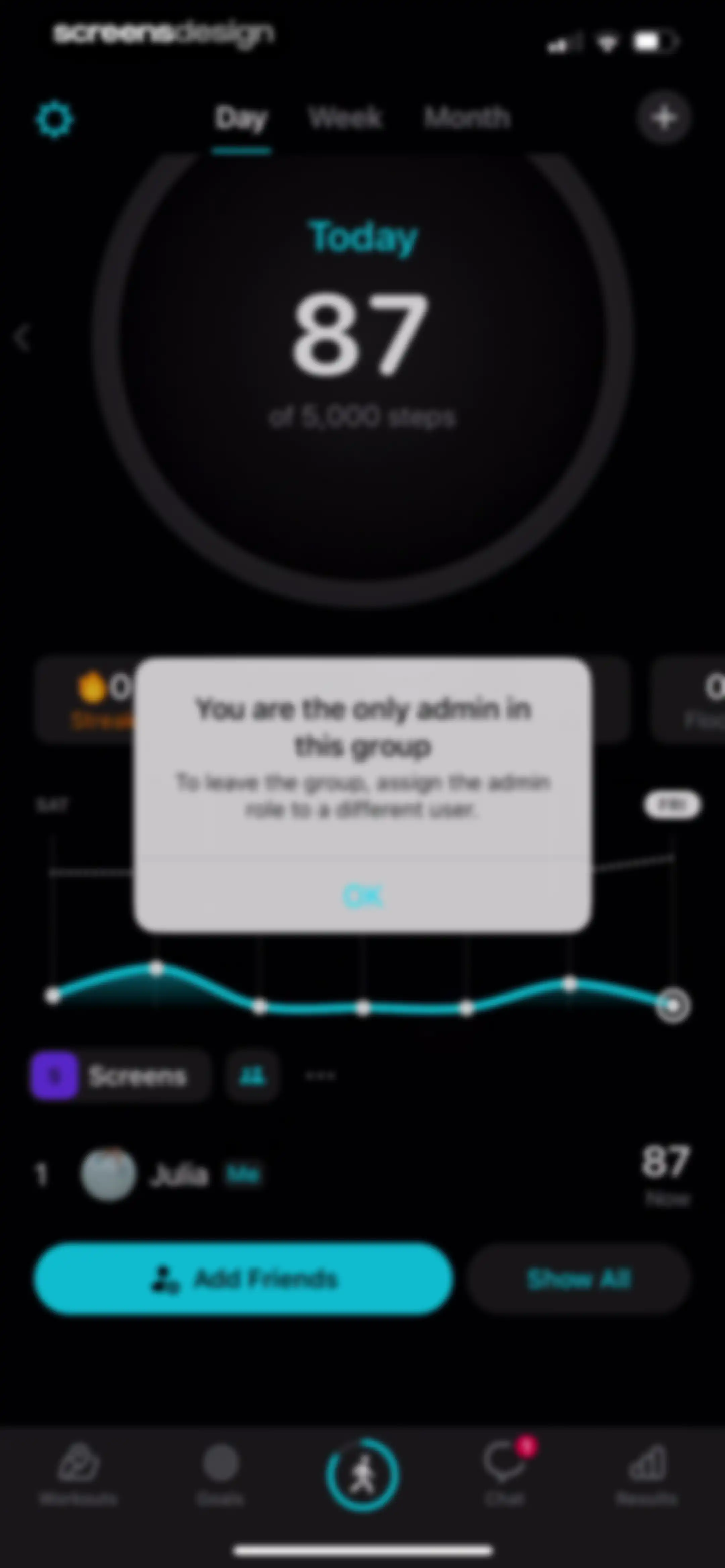 StepsApp Pedometer screen 92