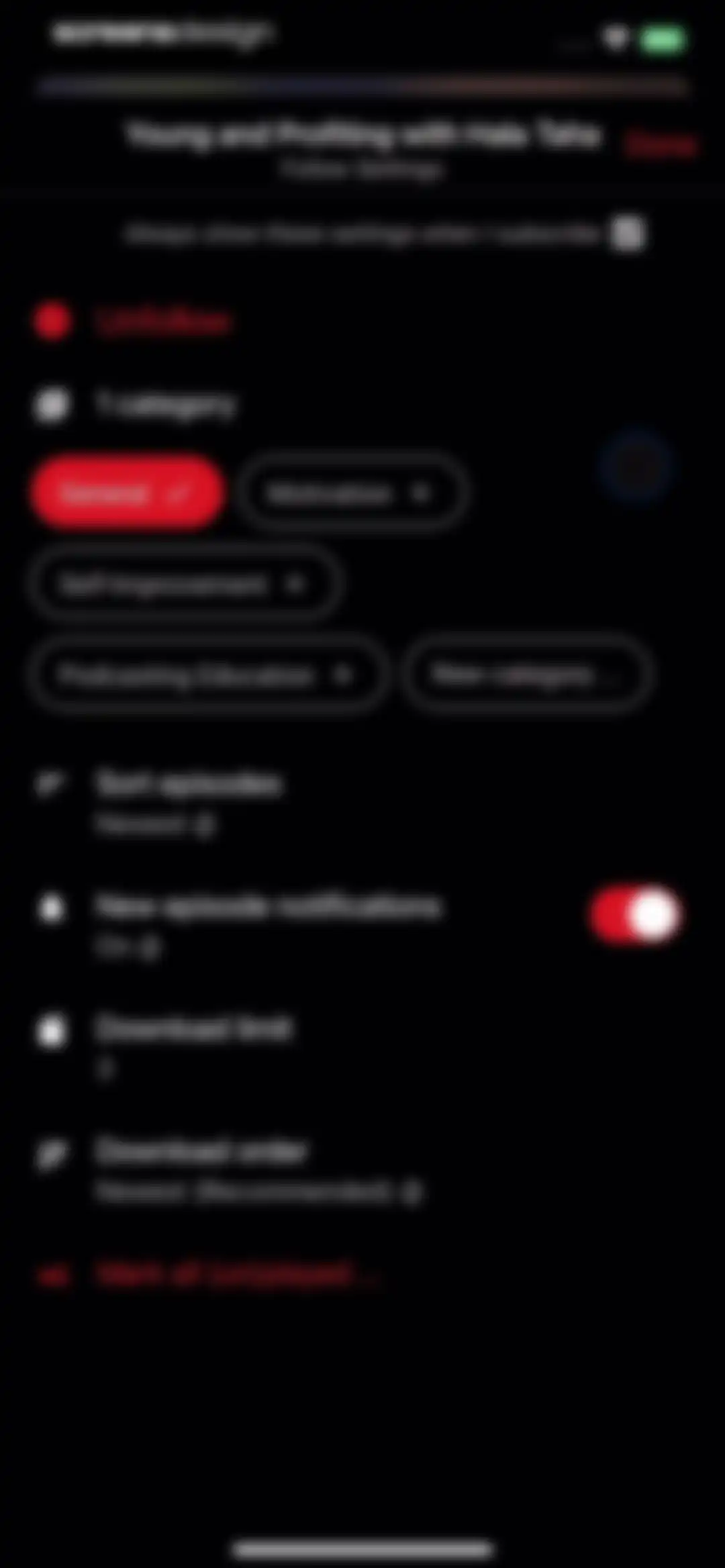Player FM — Podcast App screen 58