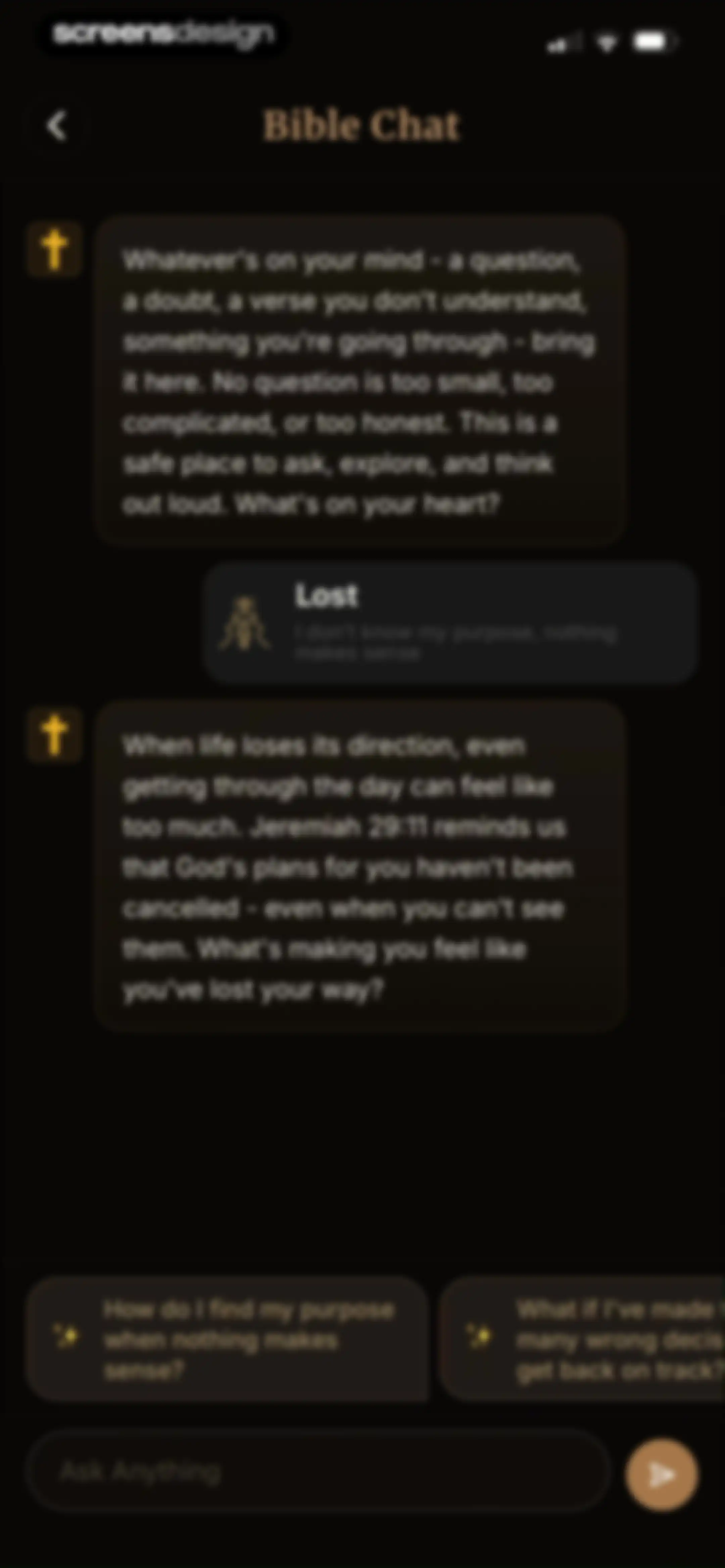 Holy Bible Widget: Daily Verse screen 41