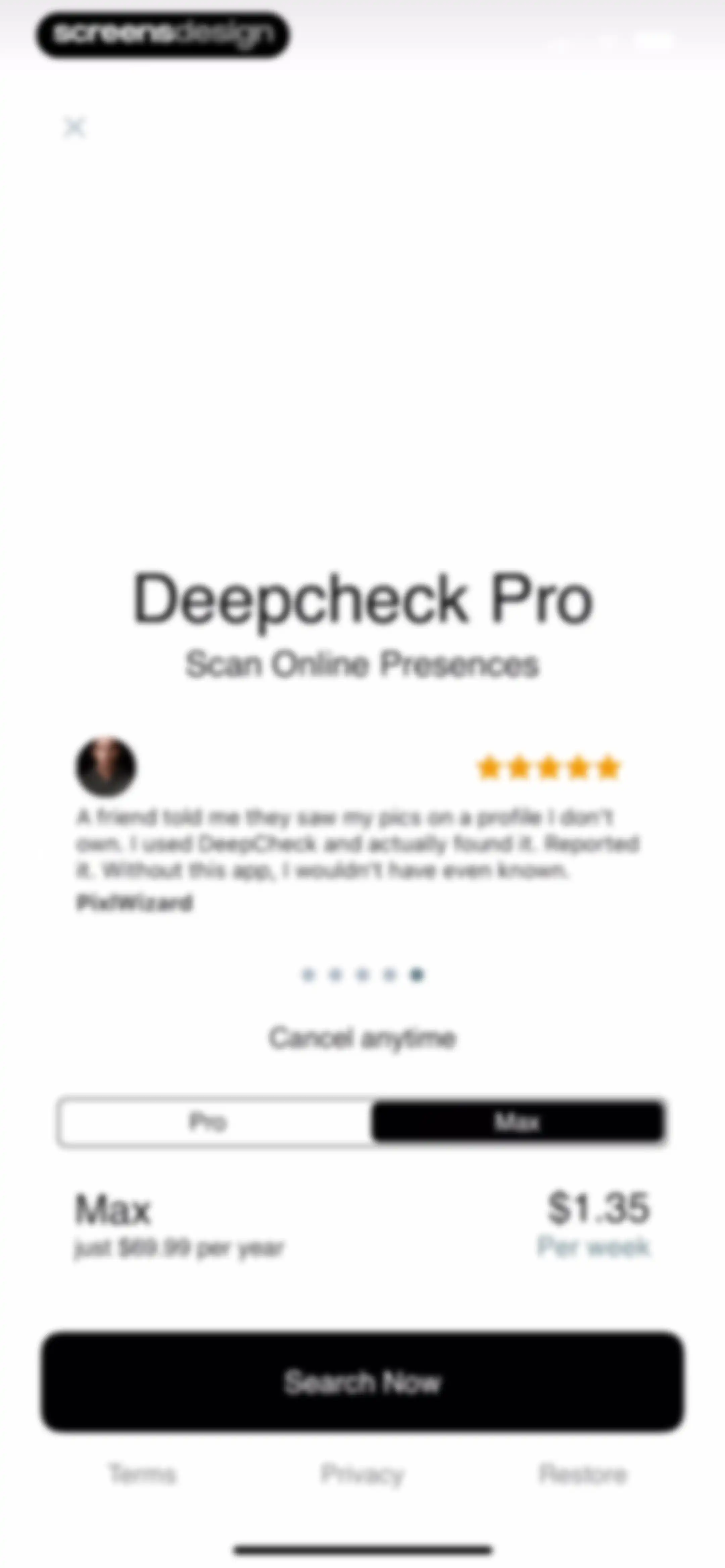 Deepcheck AI Search Agent screen 4
