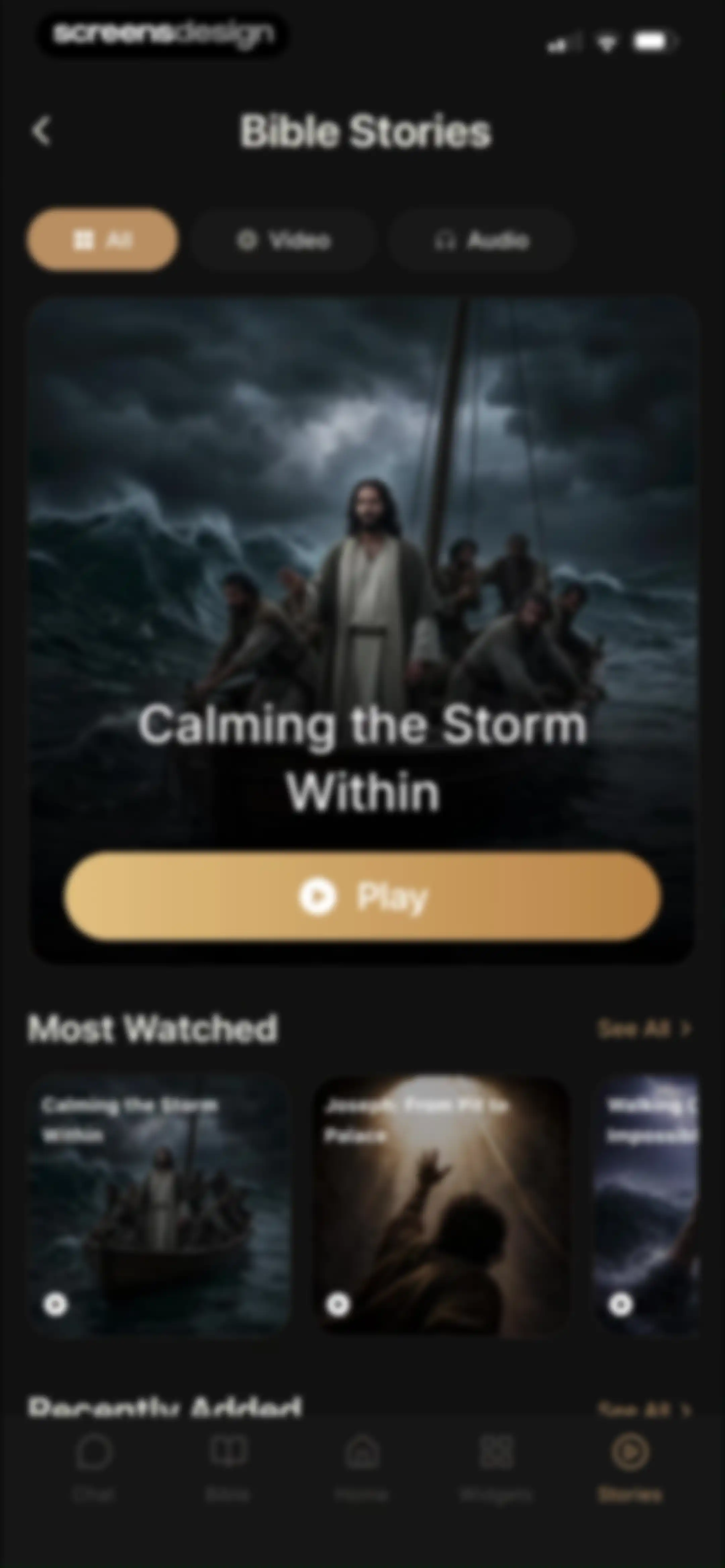 Holy Bible Widget: Daily Verse screen 25