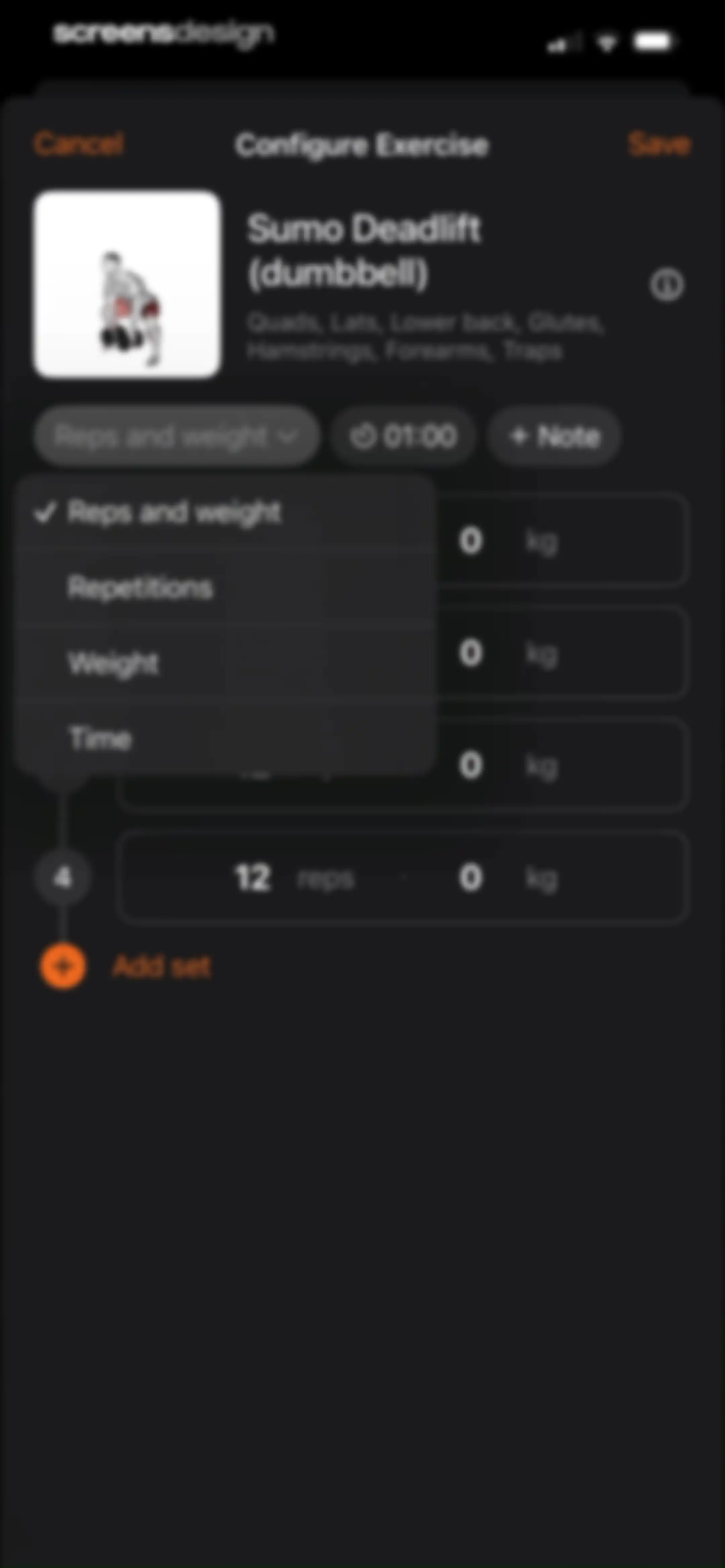 Gym WP - Workout Planner & Log screen 38