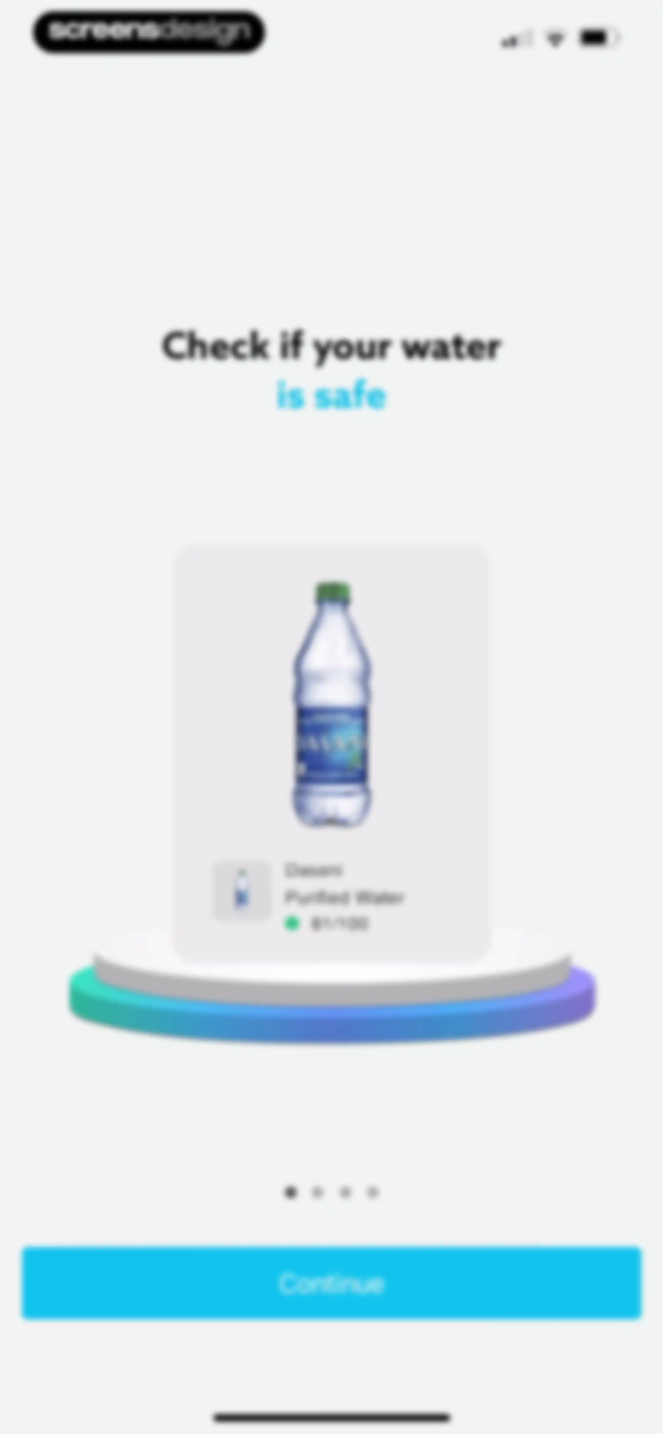 H20Score - Water Rankings screen 3