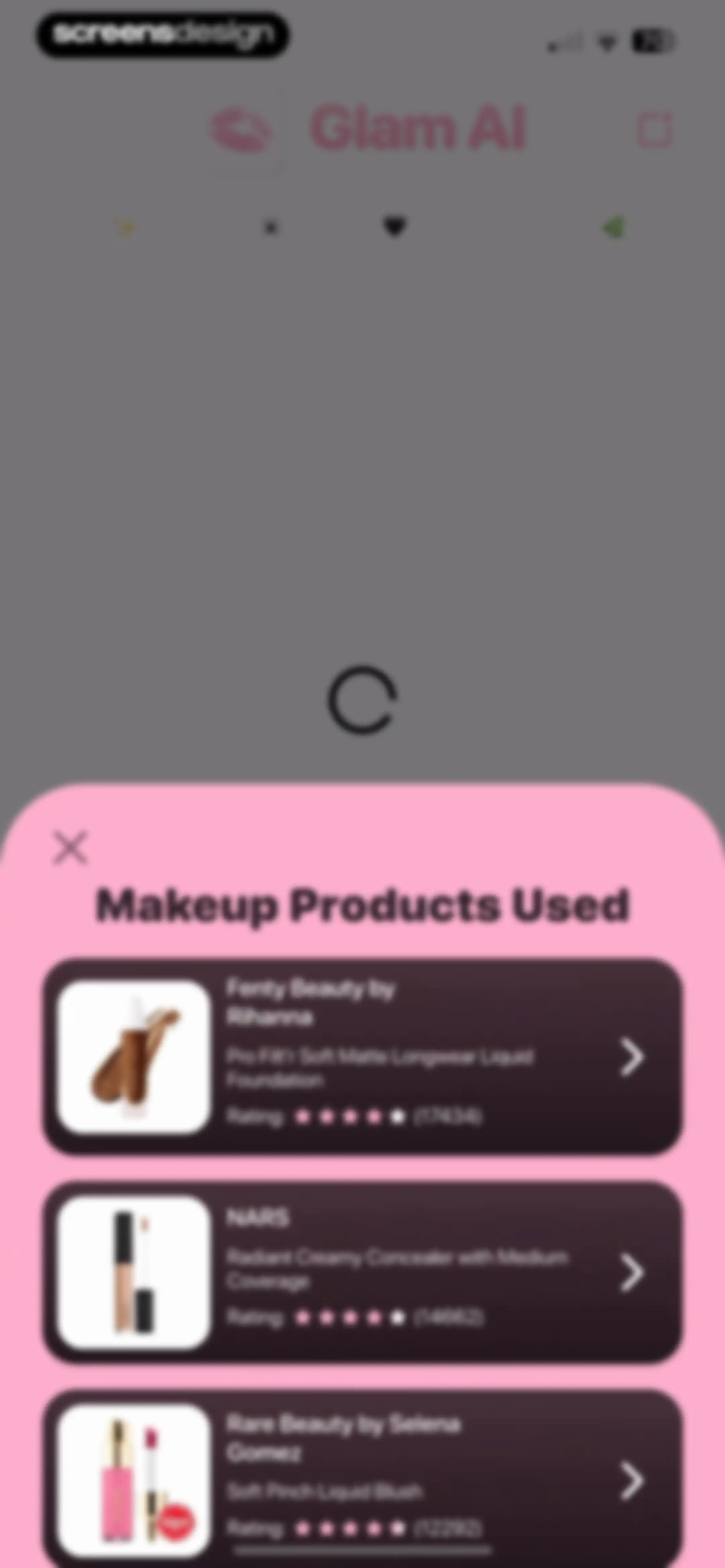 GlowUp - Makeup & Beauty screen 38