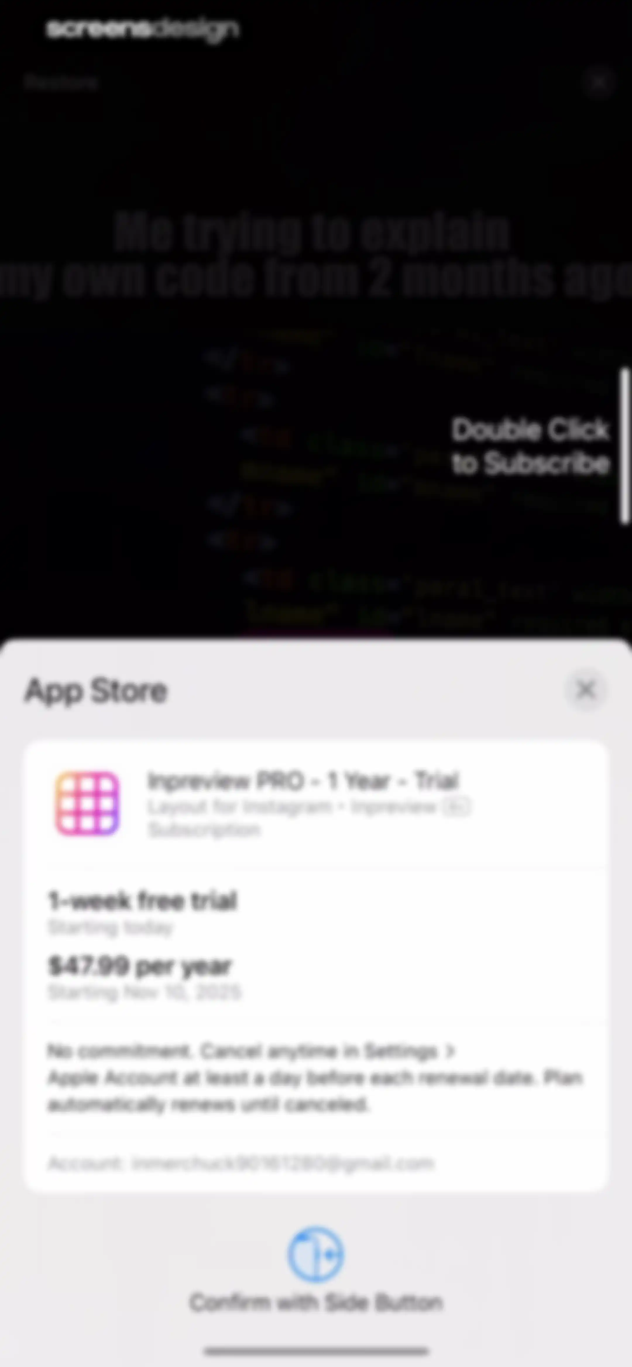 Layout for Instagram・Inpreview screen 11