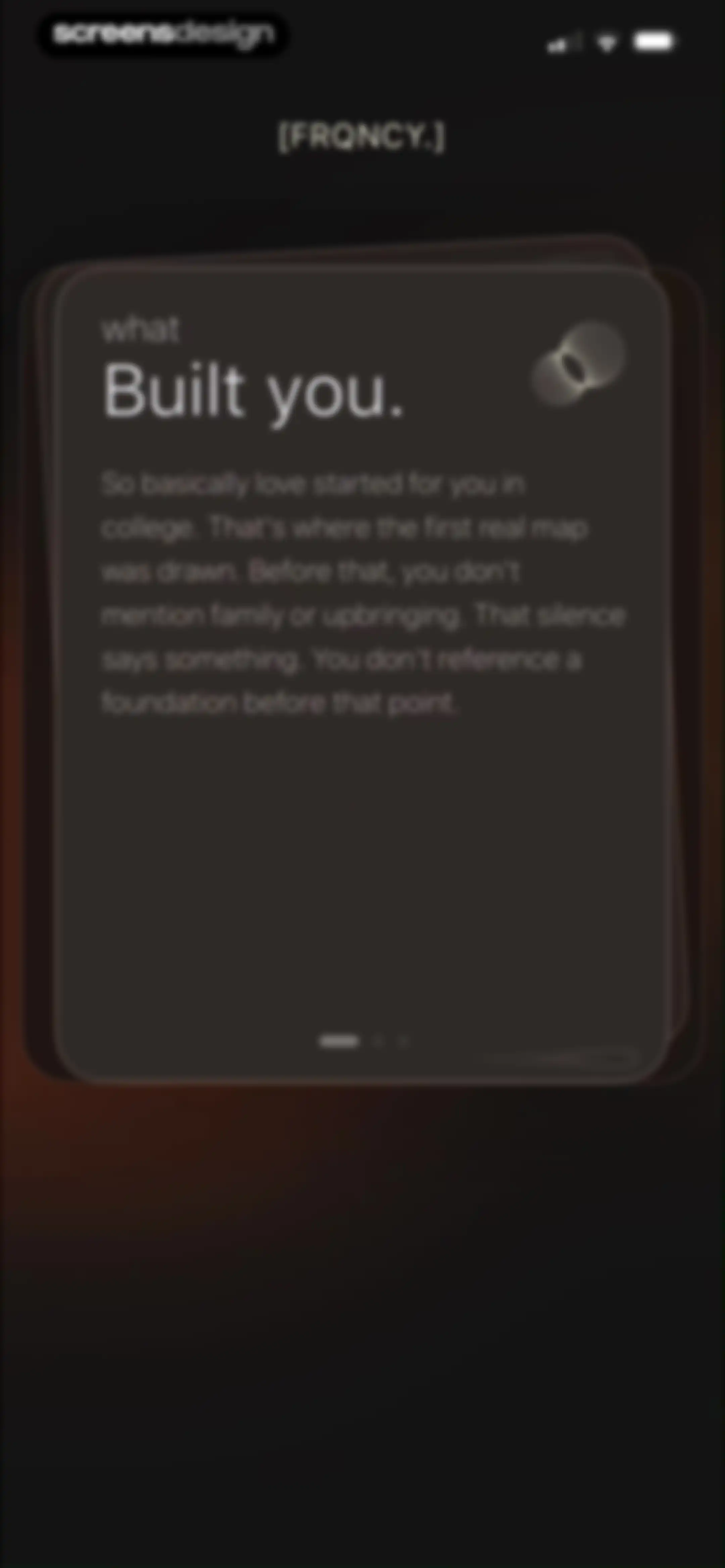 FRQNCY. screen 29