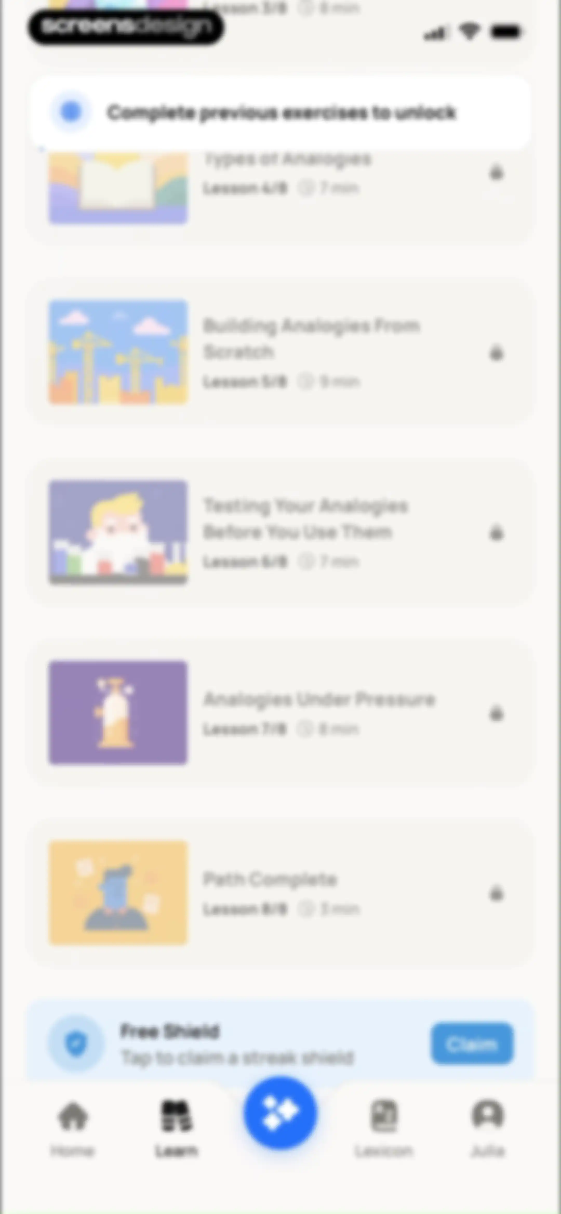 Wellspoken: Articulation Coach screen 123