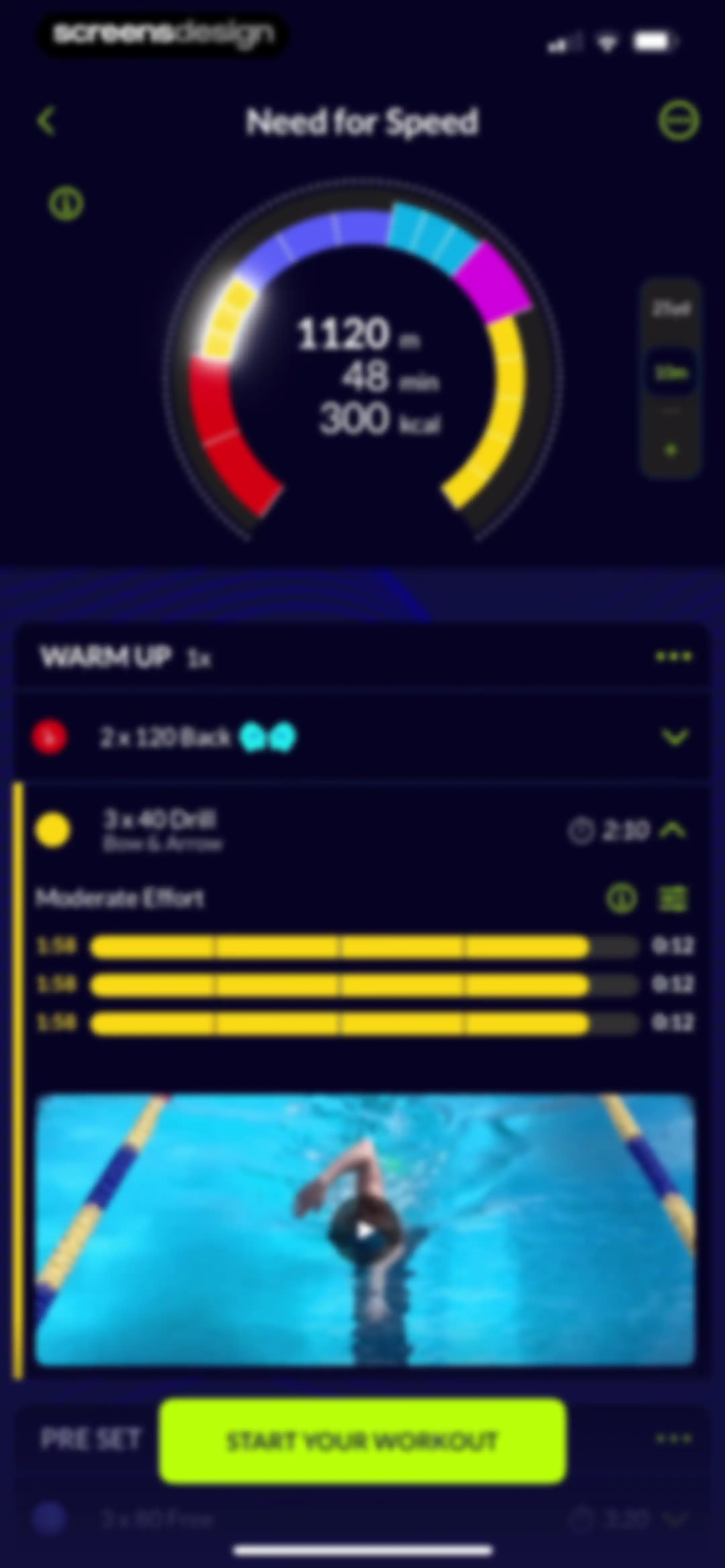 MySwimPro: #1 Swim Workout App screen 61