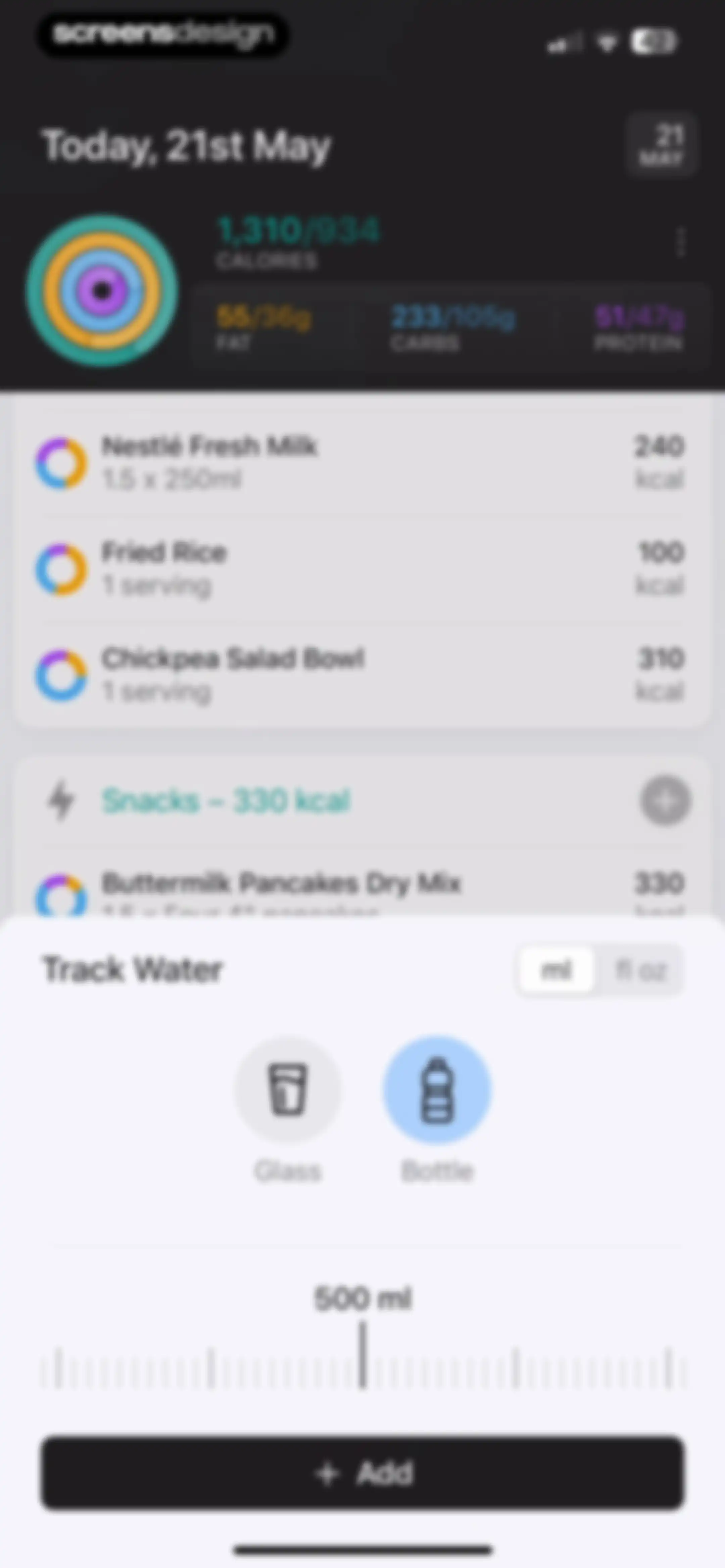 Diet & Food Tracker: EatWell screen 78