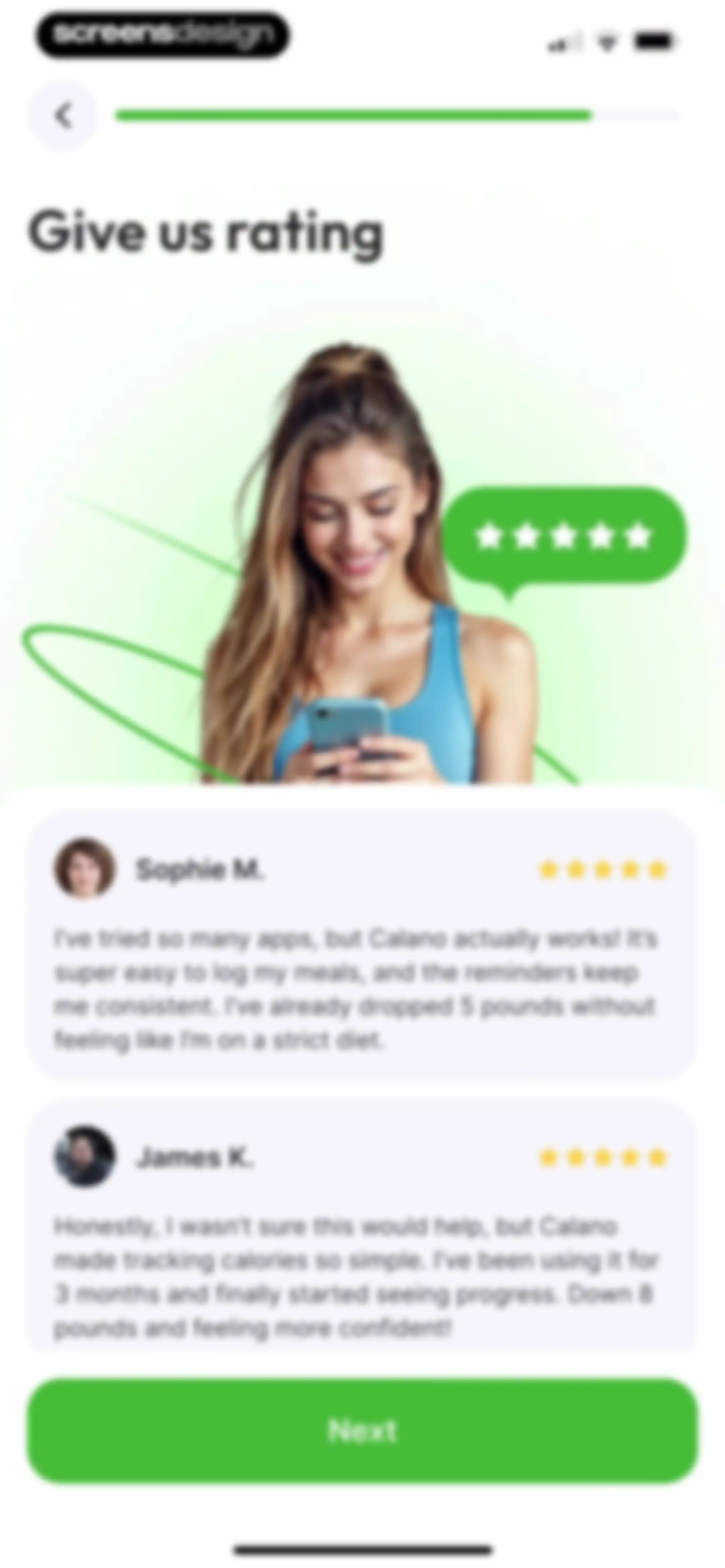 CALANO — Calorie Tracker screen 22