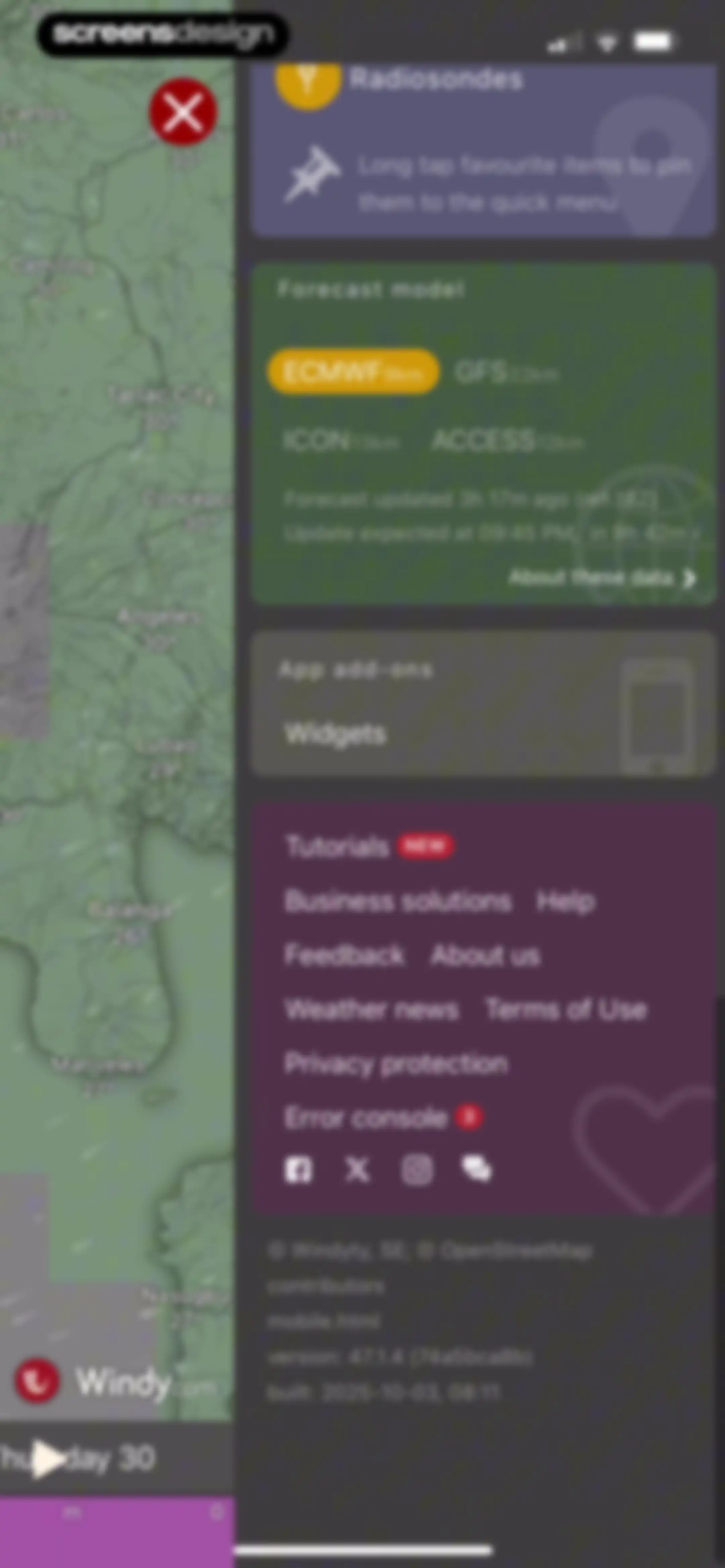 Windy.com screen 80